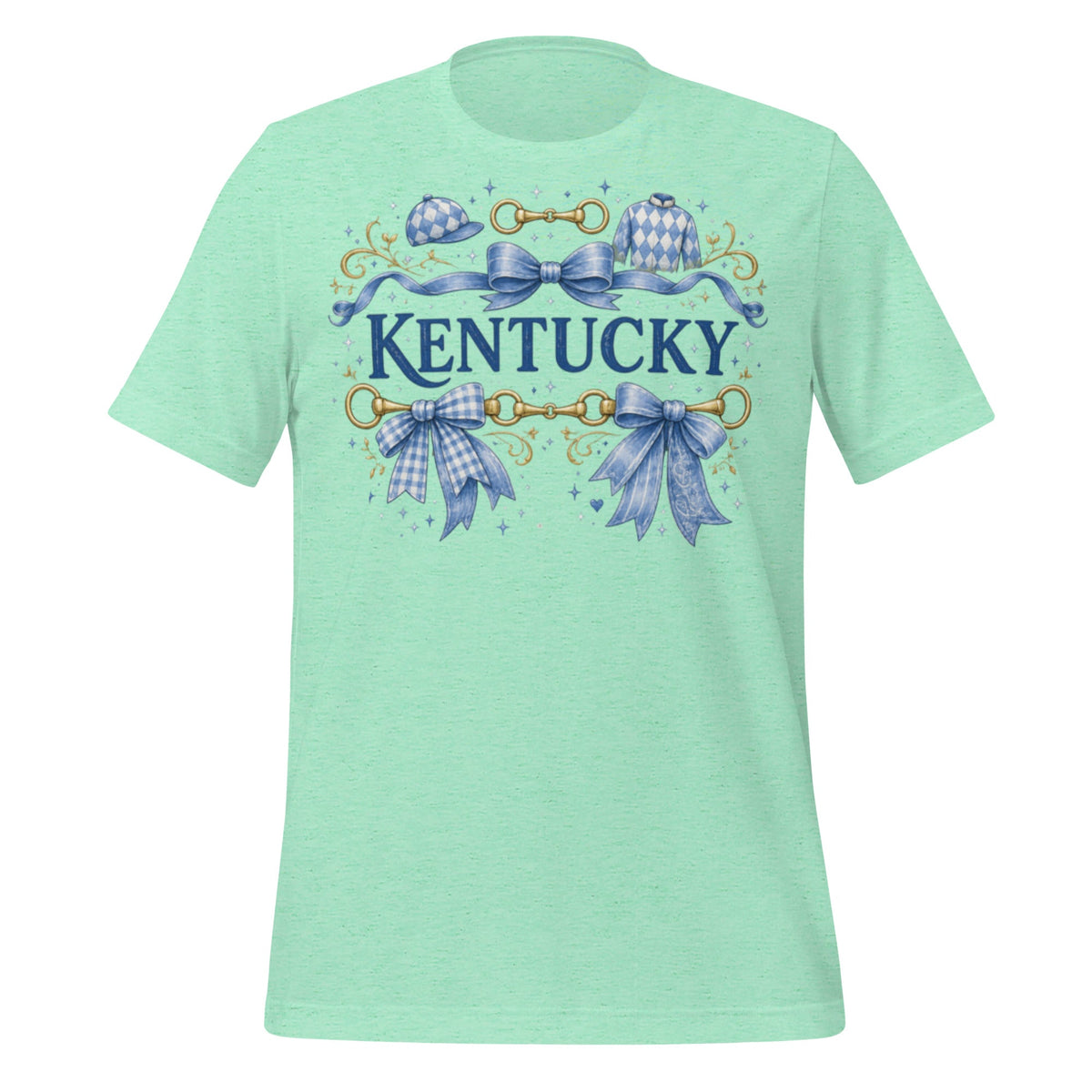 Kentucky Equestrian Ribbon Classic Tee - Bluegrass Elite Apparel LLC