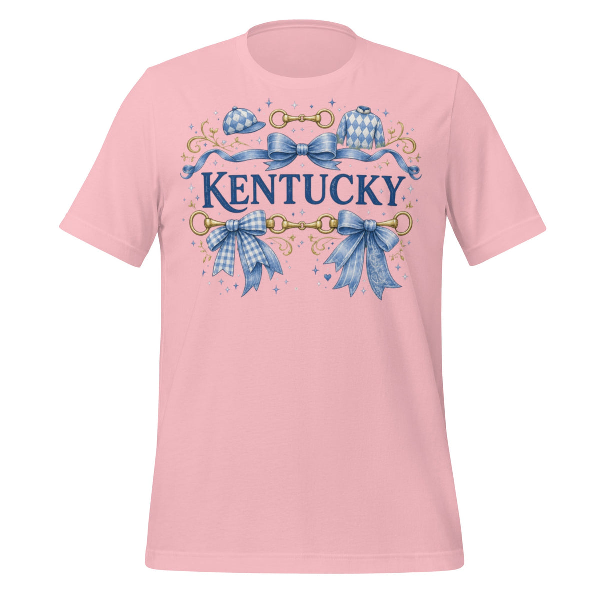 Kentucky Equestrian Ribbon Classic Tee - Bluegrass Elite Apparel LLC