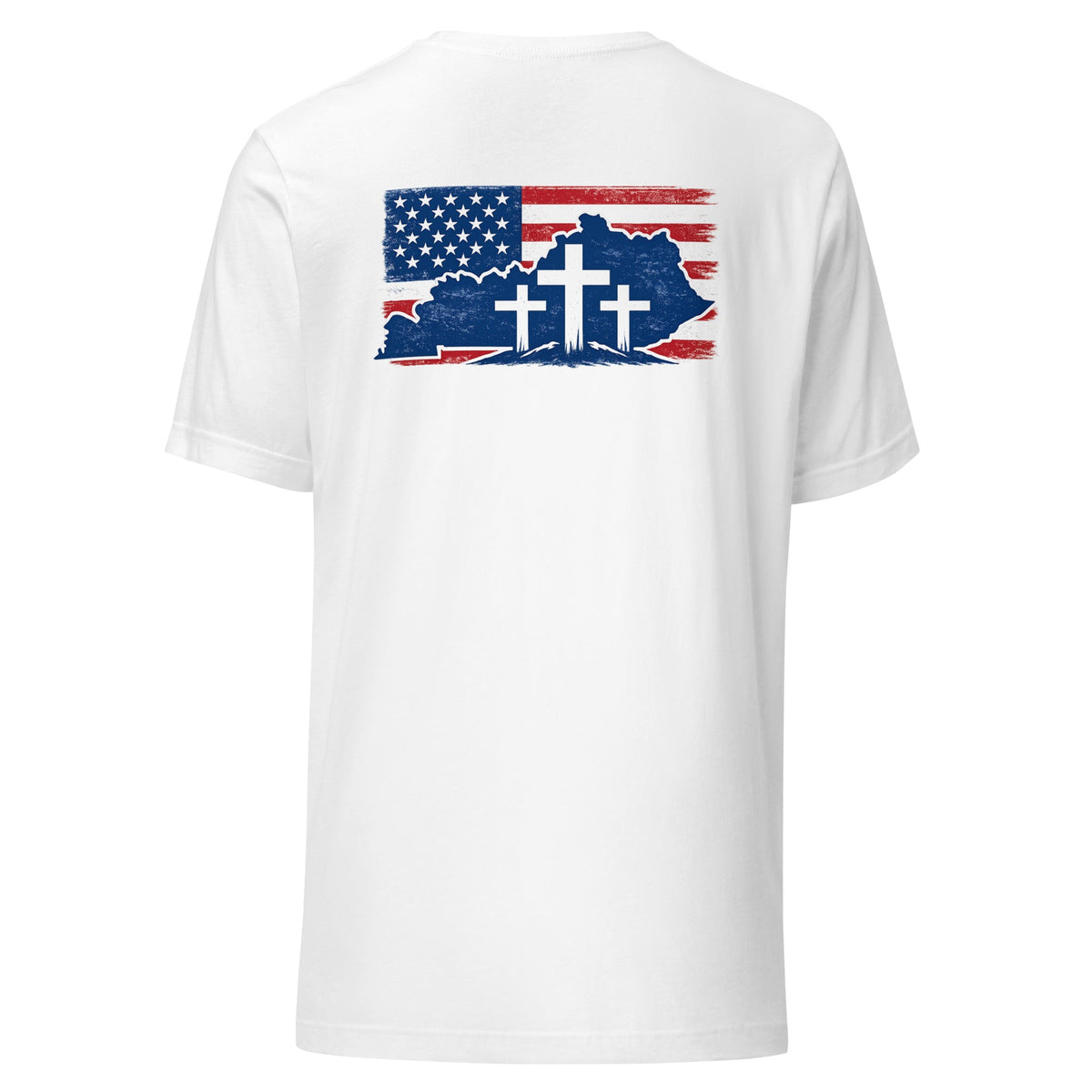 Kentucky Faith Heritage Cross Graphic T-Shirt - Bluegrass Elite Apparel LLC