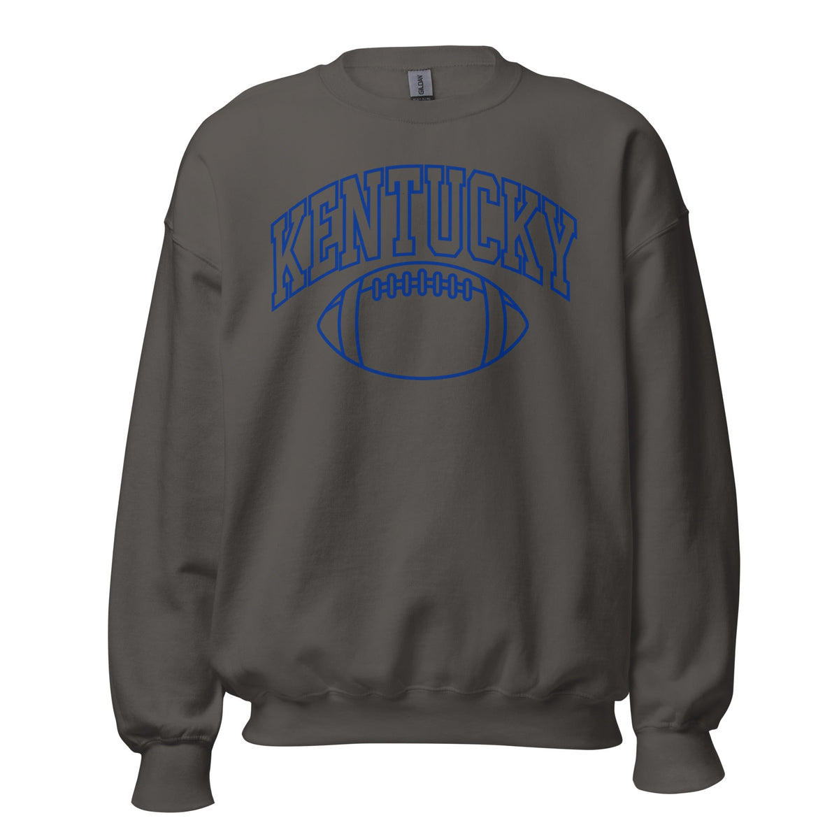 Kentucky Game Day Outline Crewneck Sweatshirt - Bluegrass Elite Apparel LLC