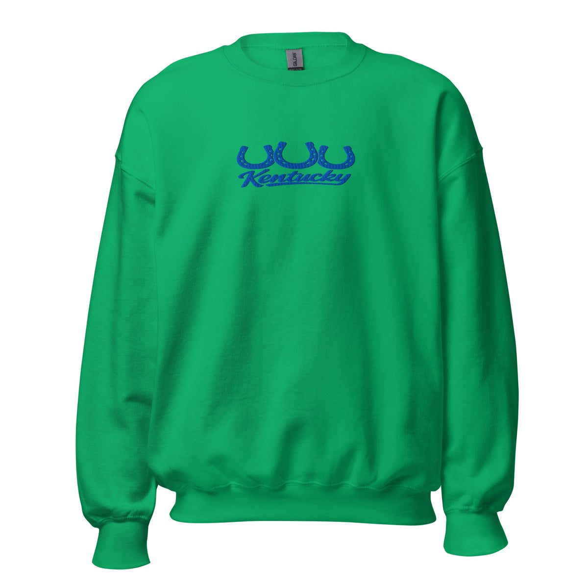 Kentucky Horseshoe Script Sweatshirt - Bluegrass Elite Apparel LLC