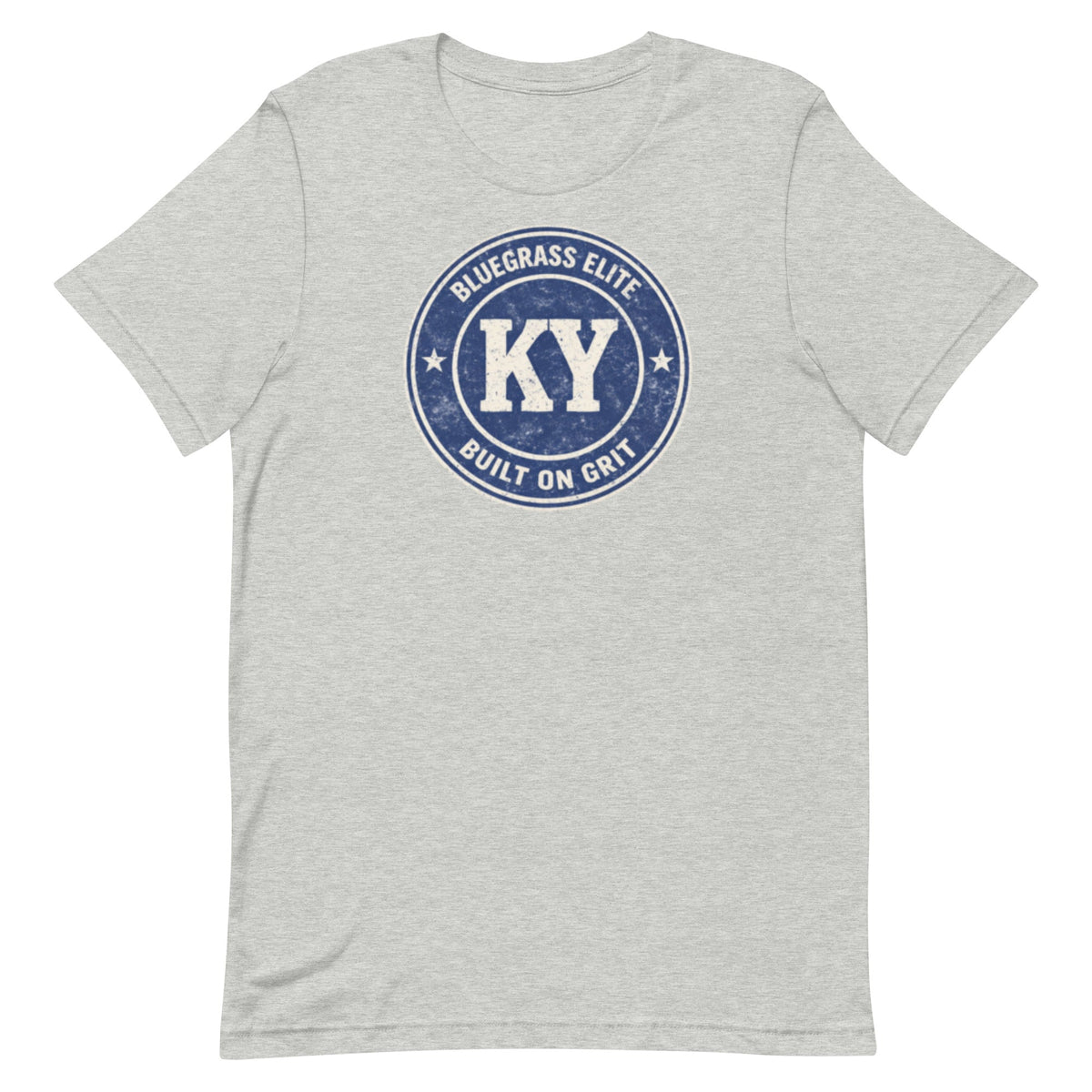 Kentucky KY Grit Badge T-Shirt | Bluegrass Elite Vintage Design | Classic - Bluegrass Elite Apparel LLC