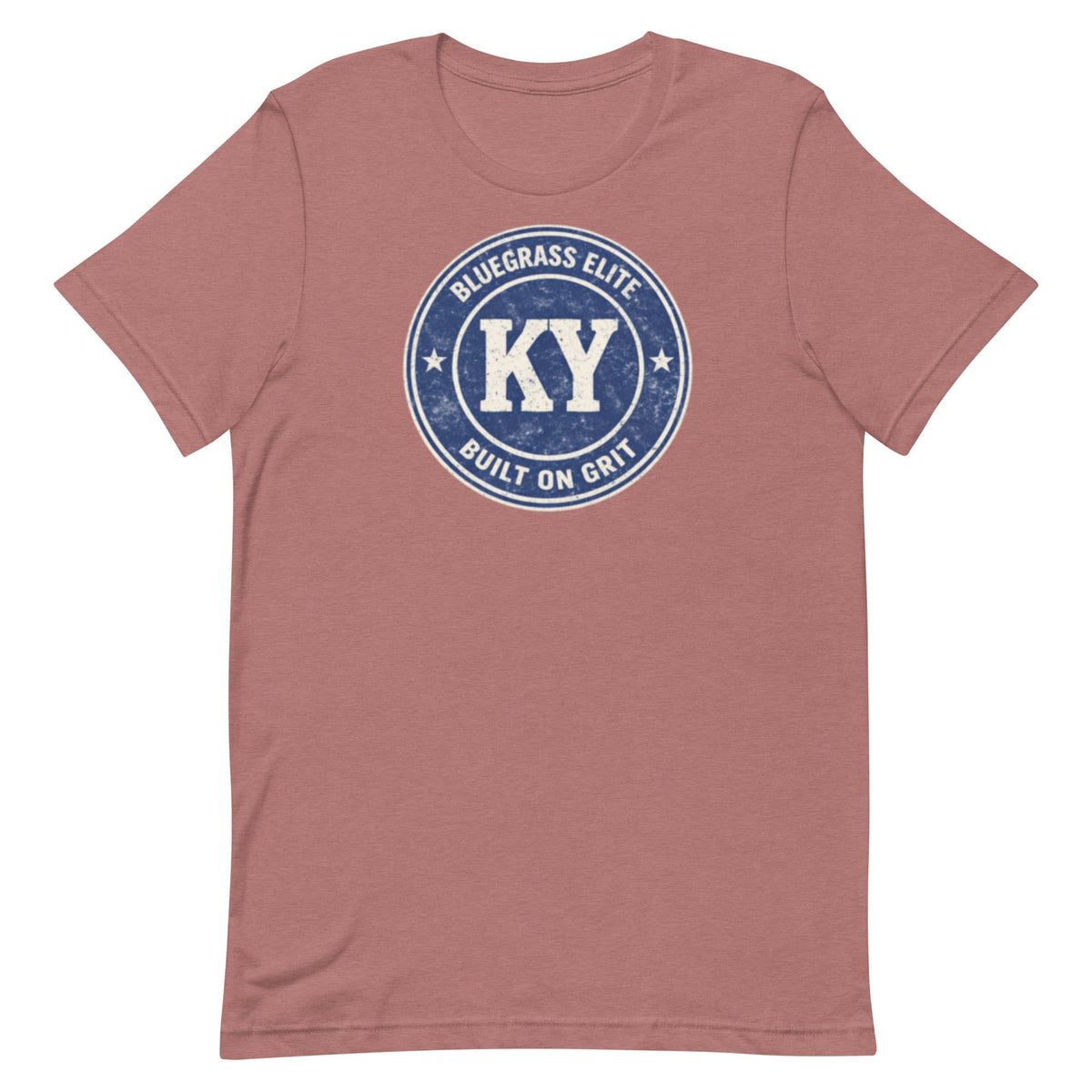 Kentucky KY Grit Badge T-Shirt | Bluegrass Elite Vintage Design | Classic - Bluegrass Elite Apparel LLC