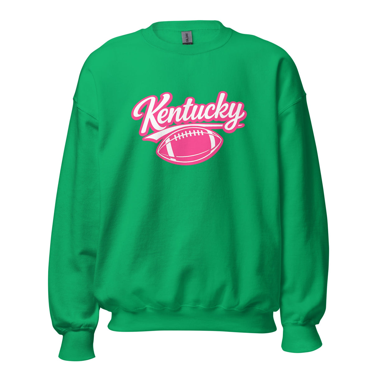 Kentucky Pink Script Ball Sweatshirt | Minimal Sports Design | Classic Crewneck - Bluegrass Elite Apparel LLC