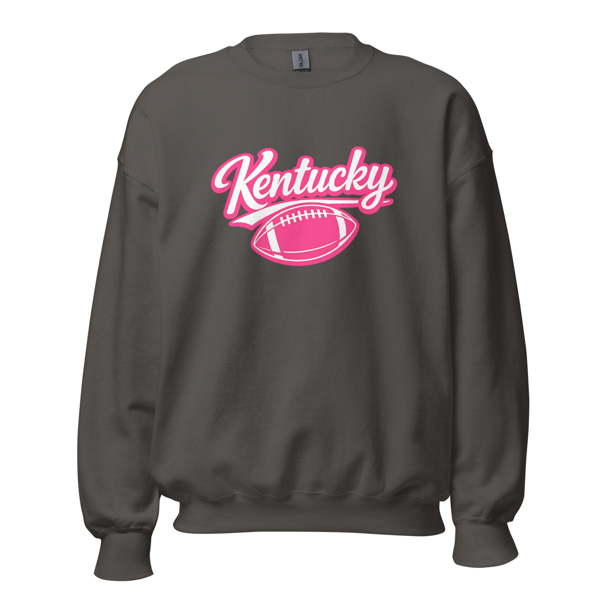 Kentucky Pink Script Ball Sweatshirt | Minimal Sports Design | Classic Crewneck - Bluegrass Elite Apparel LLC
