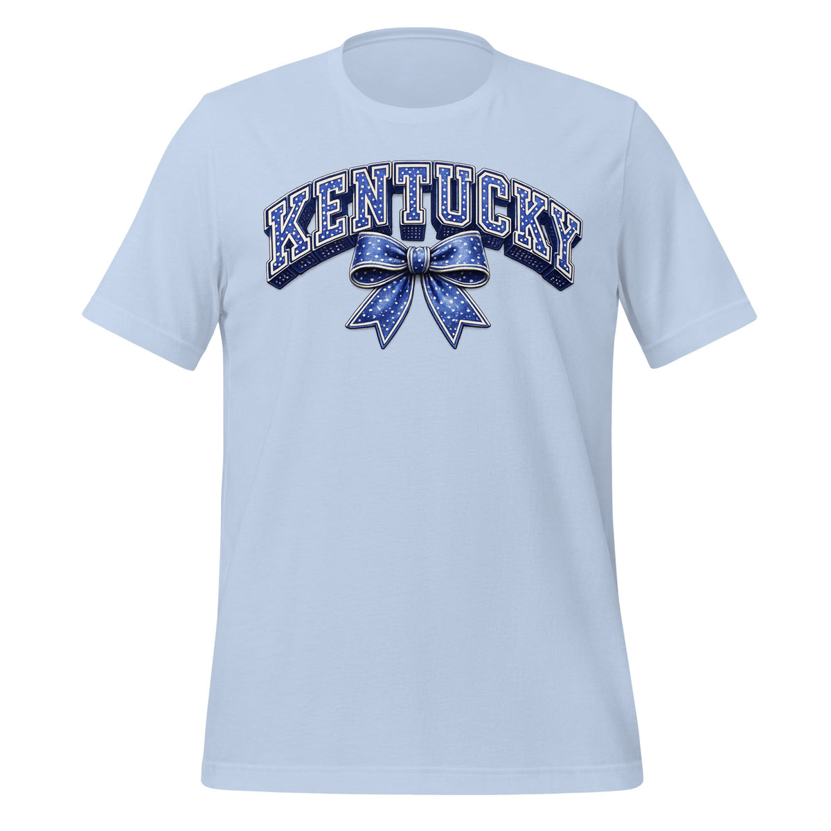 Kentucky Polka Dot Bow Classic Tee - Bluegrass Elite Apparel LLC