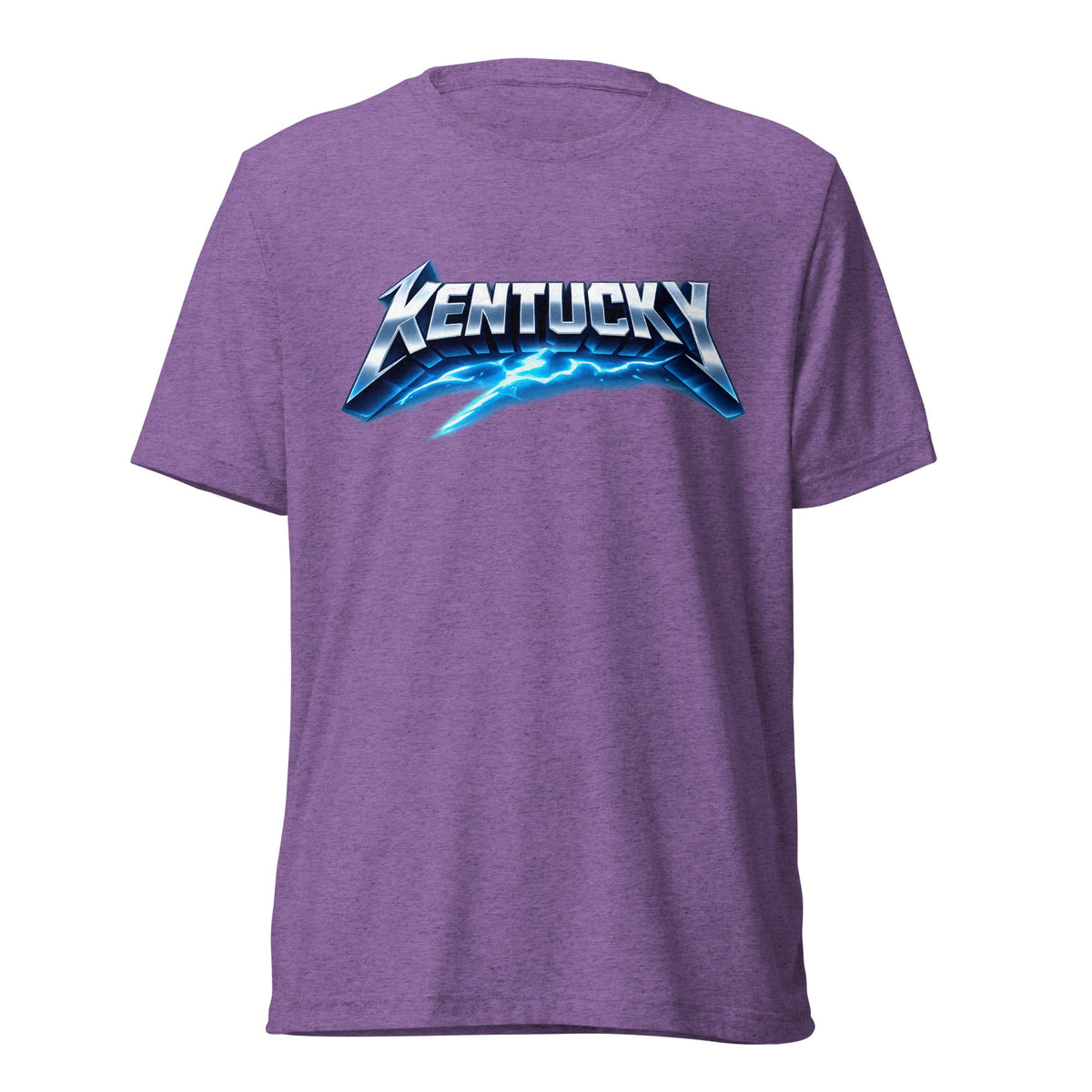 Kentucky Rock T-Shirt | Lightning Bolt Metal Style | Elite - Bluegrass Elite Apparel LLC