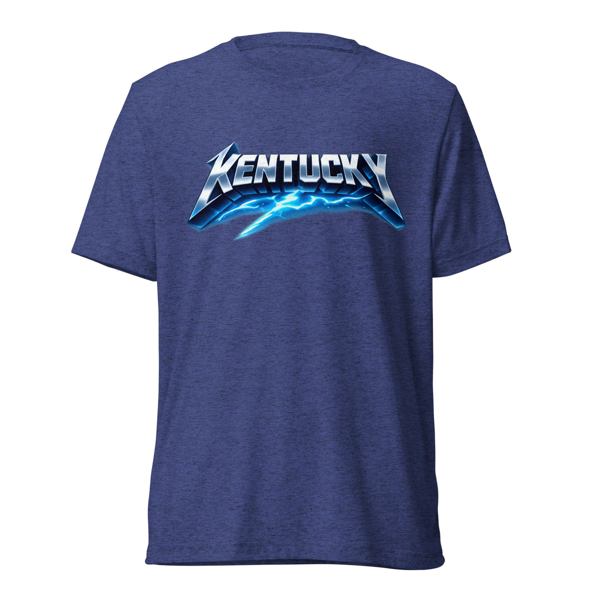 Kentucky Rock T-Shirt | Lightning Bolt Metal Style | Elite - Bluegrass Elite Apparel LLC