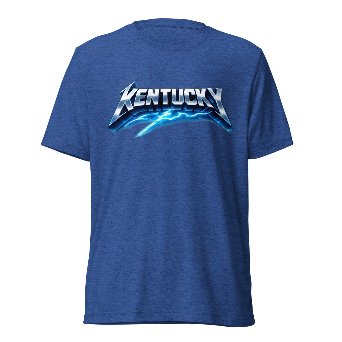 Kentucky Rock T-Shirt | Lightning Bolt Metal Style | Elite - Bluegrass Elite Apparel LLC