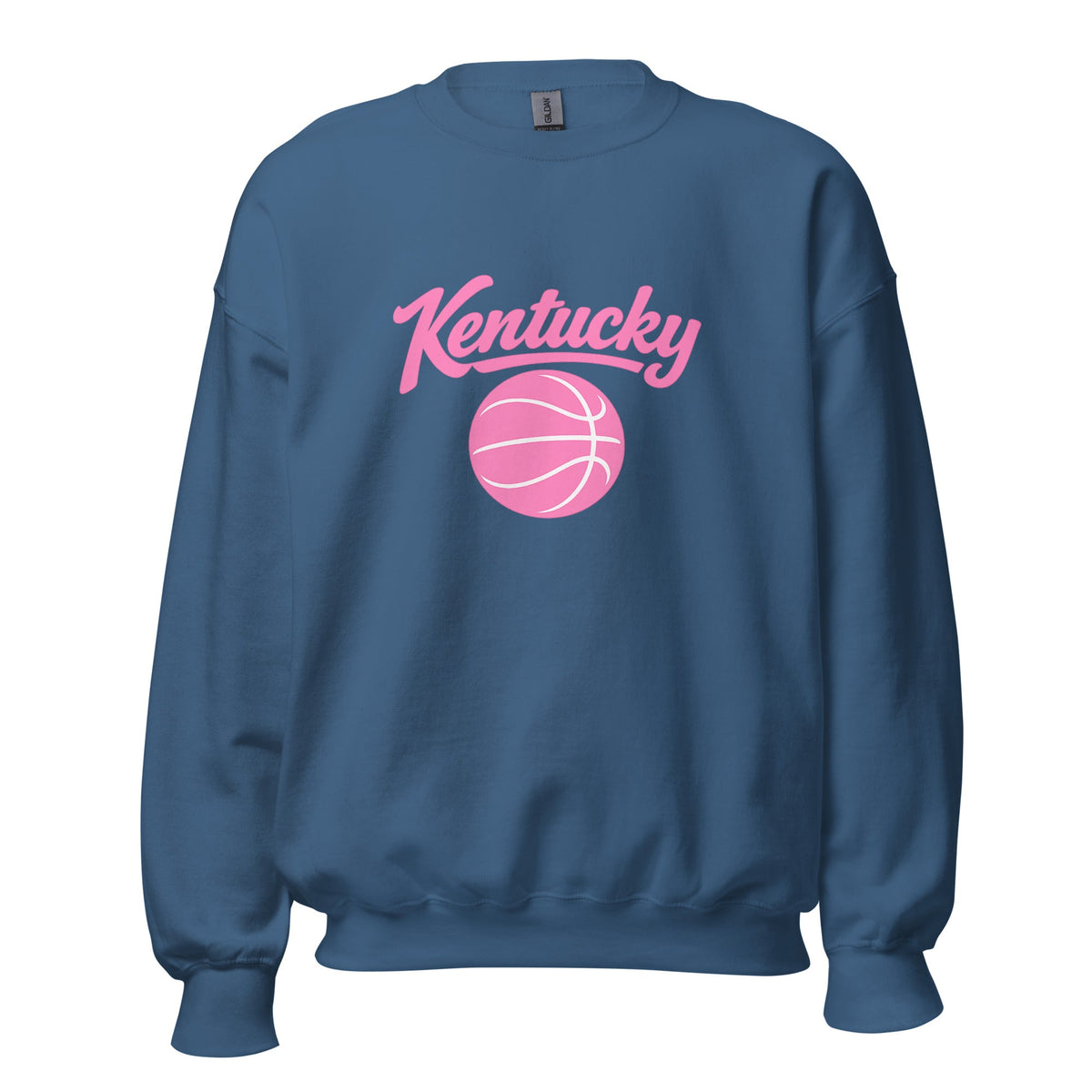 Kentucky Script Basketball Sweatshirt | Pink Design | Classic Fleece - Bluegrass Elite Apparel LLC