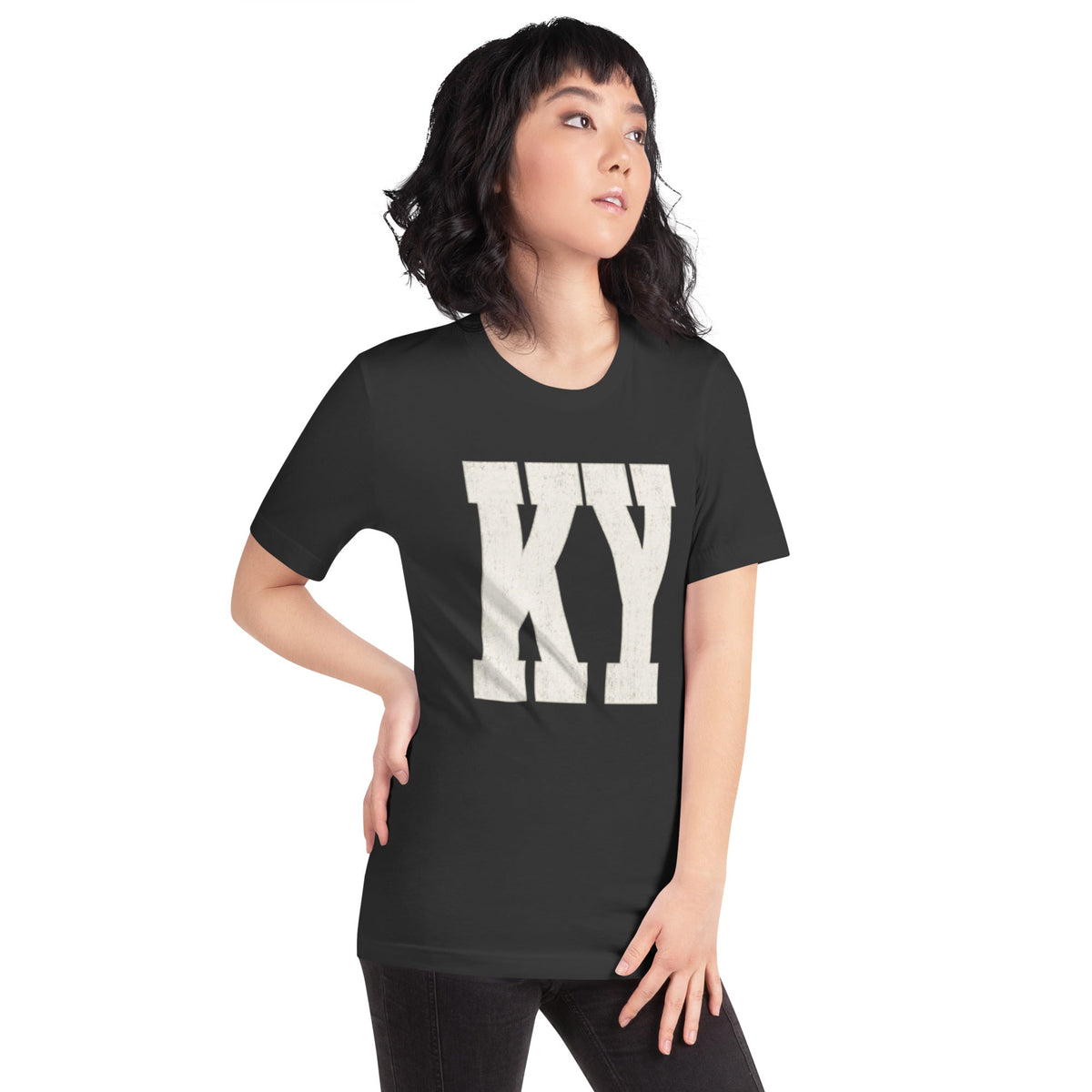 Kentucky Script Block Tee - Bluegrass Elite Apparel LLC