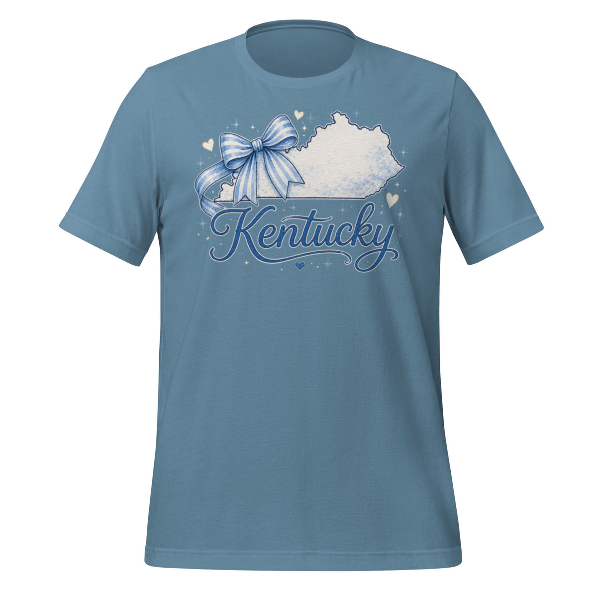 Kentucky Script Bow Classic Tee - Bluegrass Elite Apparel LLC