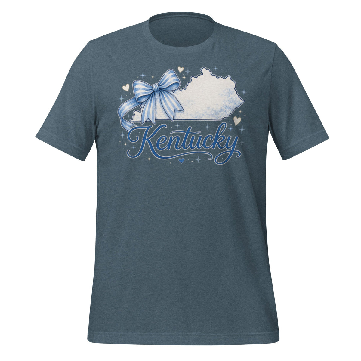 Kentucky Script Bow Classic Tee - Bluegrass Elite Apparel LLC