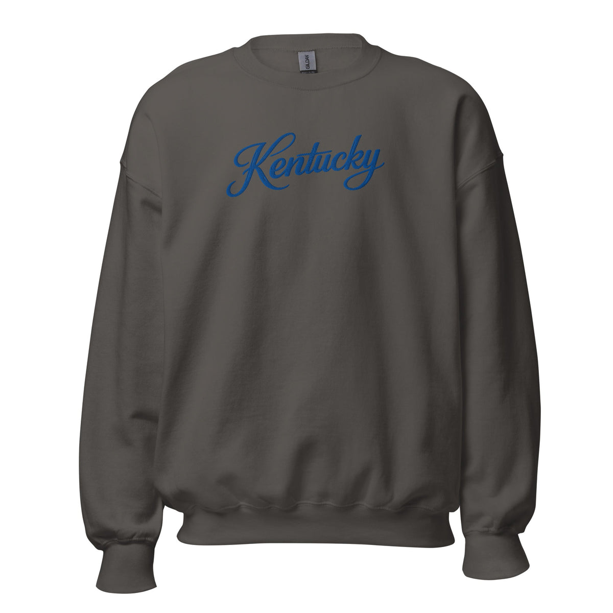 Kentucky Script Embroidered Sweatshirt | Heritage Thin Line Crewneck - Bluegrass Elite Apparel LLC