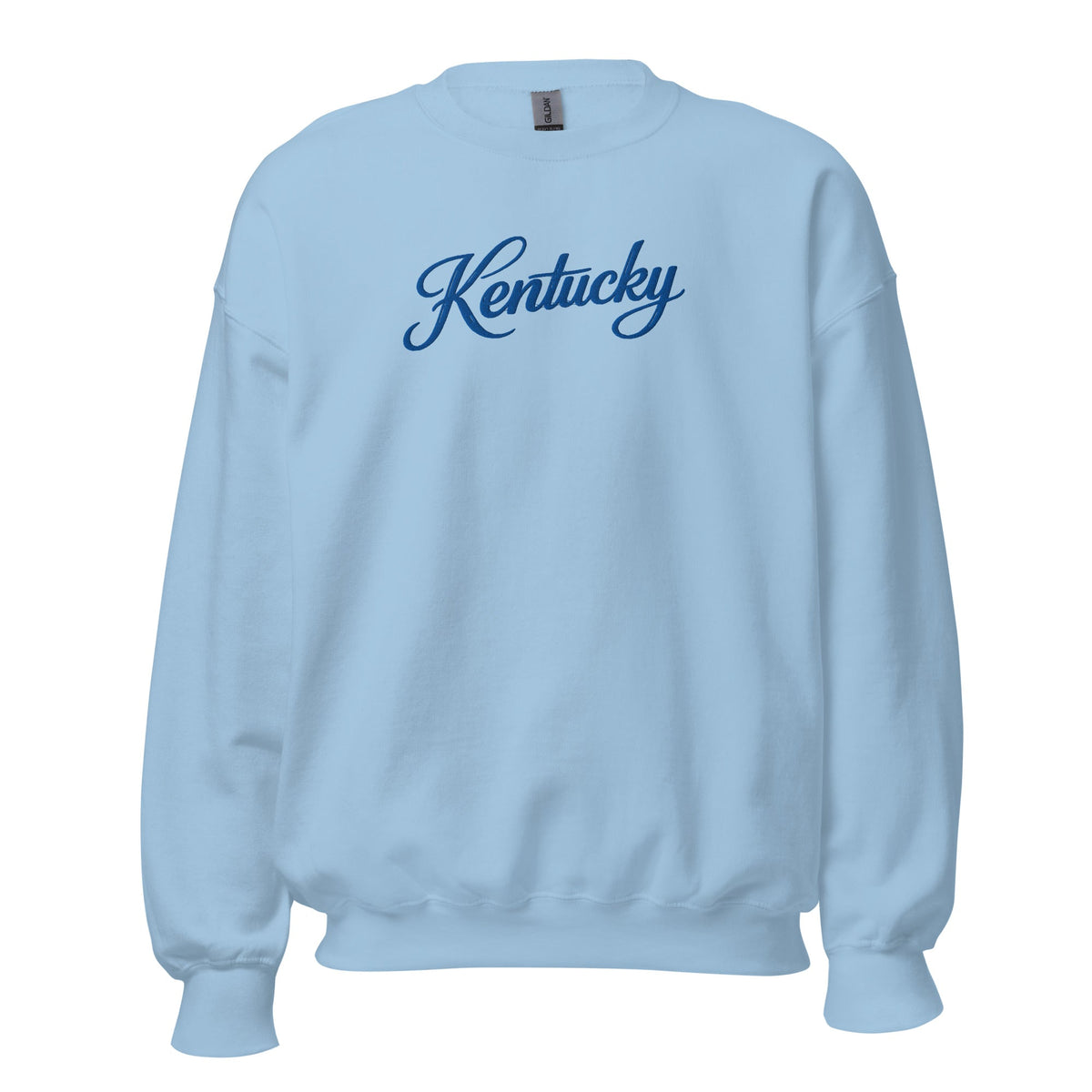 Kentucky Script Embroidered Sweatshirt | Heritage Thin Line Crewneck - Bluegrass Elite Apparel LLC