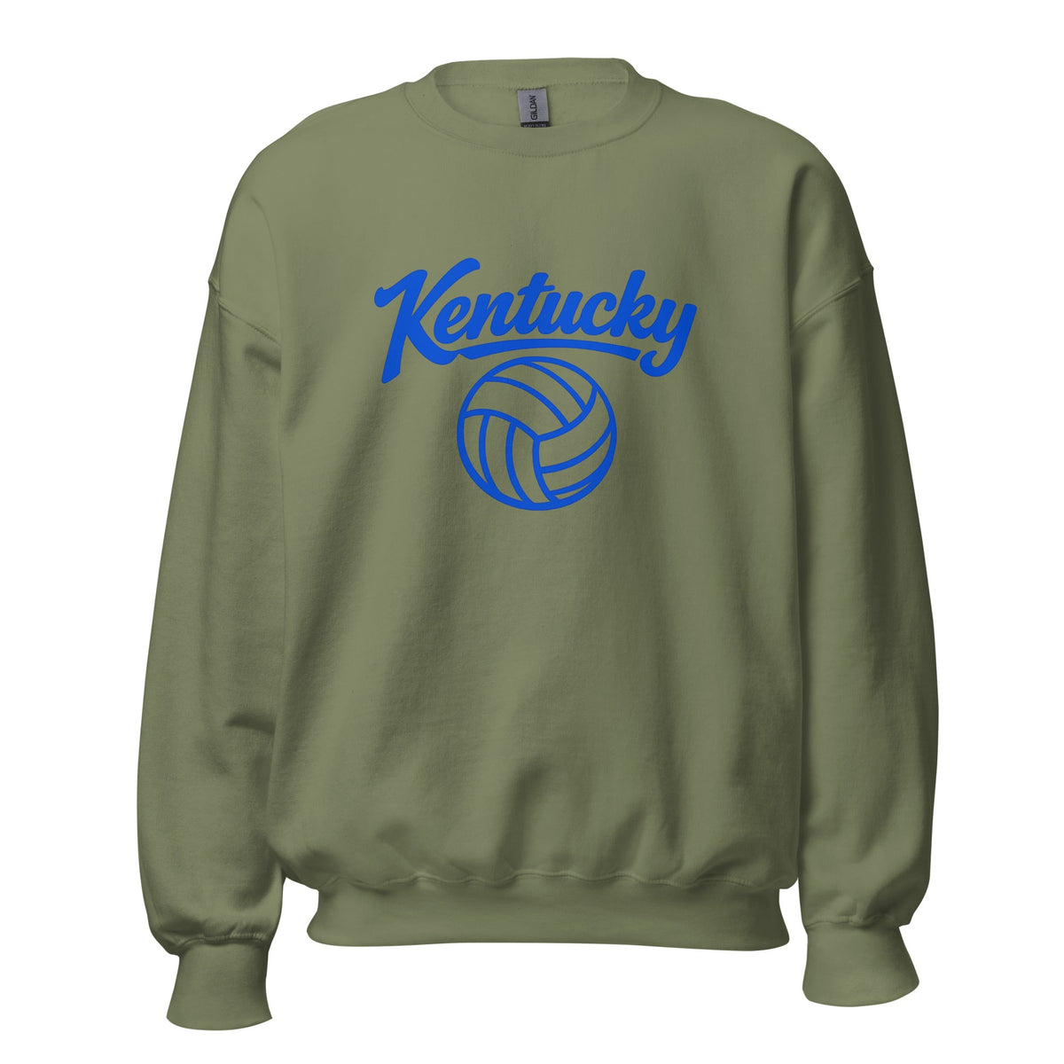 Kentucky Script Volleyball Sweatshirt | Classic Crewneck - Bluegrass Elite Apparel LLC
