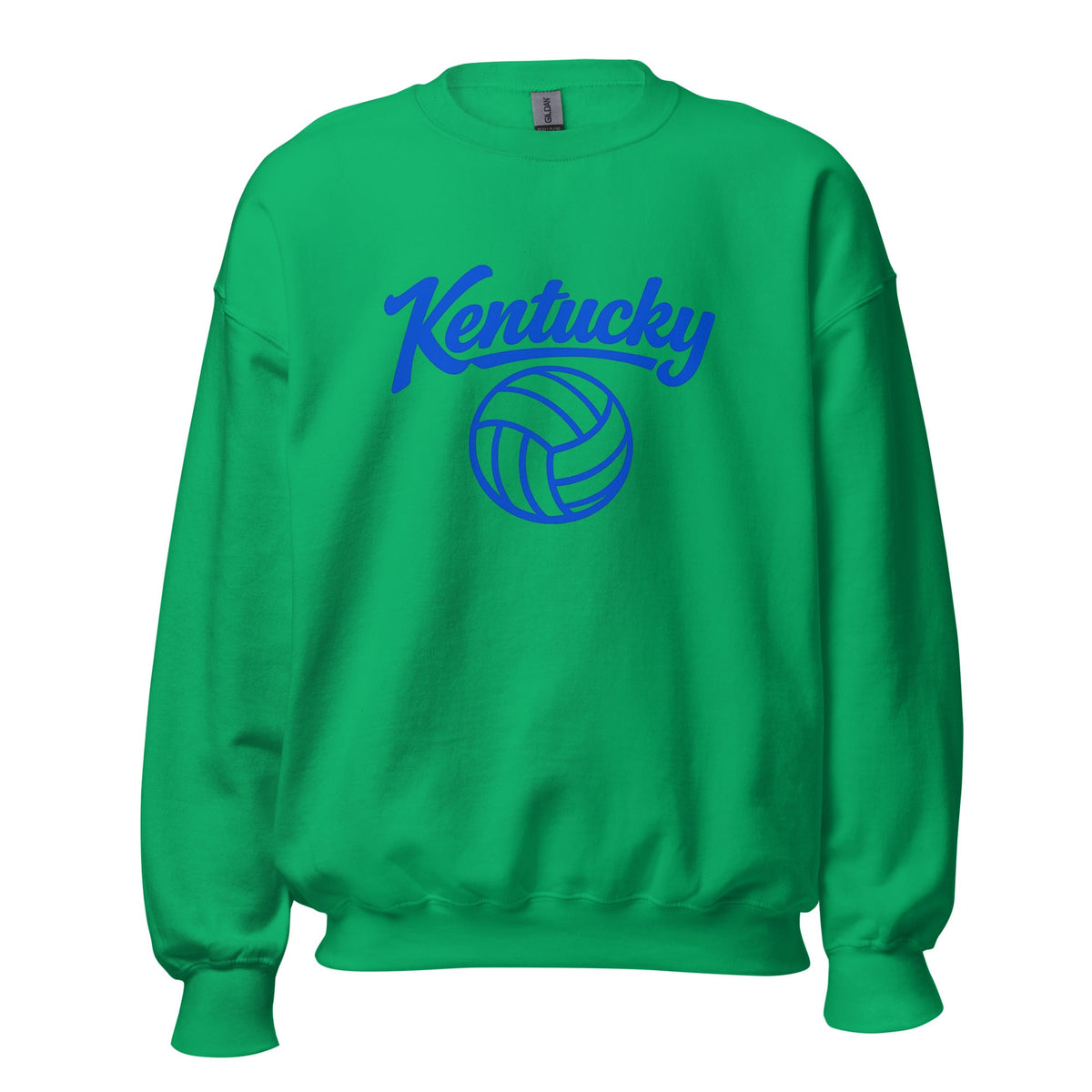 Kentucky Script Volleyball Sweatshirt | Classic Crewneck - Bluegrass Elite Apparel LLC