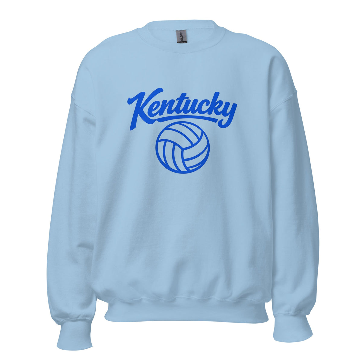 Kentucky Script Volleyball Sweatshirt | Classic Crewneck - Bluegrass Elite Apparel LLC