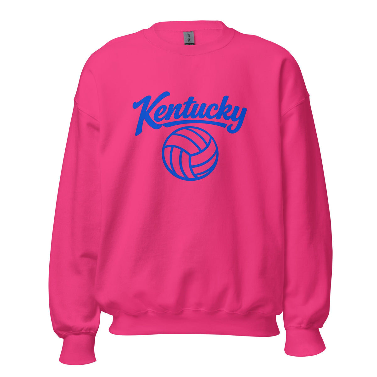 Kentucky Script Volleyball Sweatshirt | Classic Crewneck - Bluegrass Elite Apparel LLC