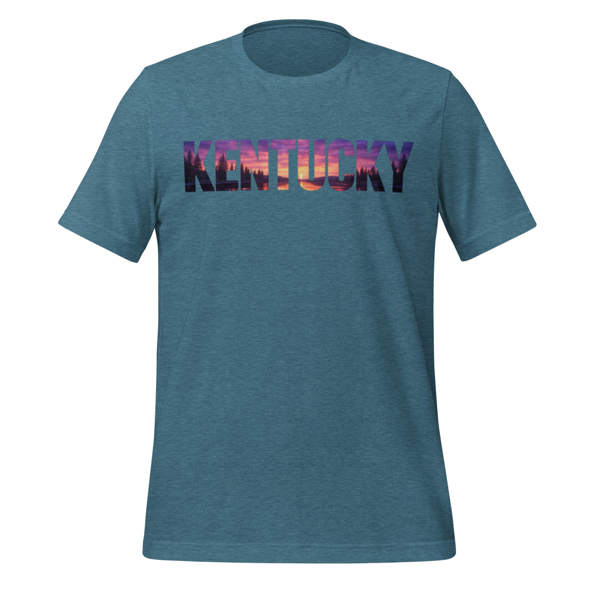 Kentucky Sunset T-Shirt | Silhouette Design | Classic Cotton - Bluegrass Elite Apparel LLC
