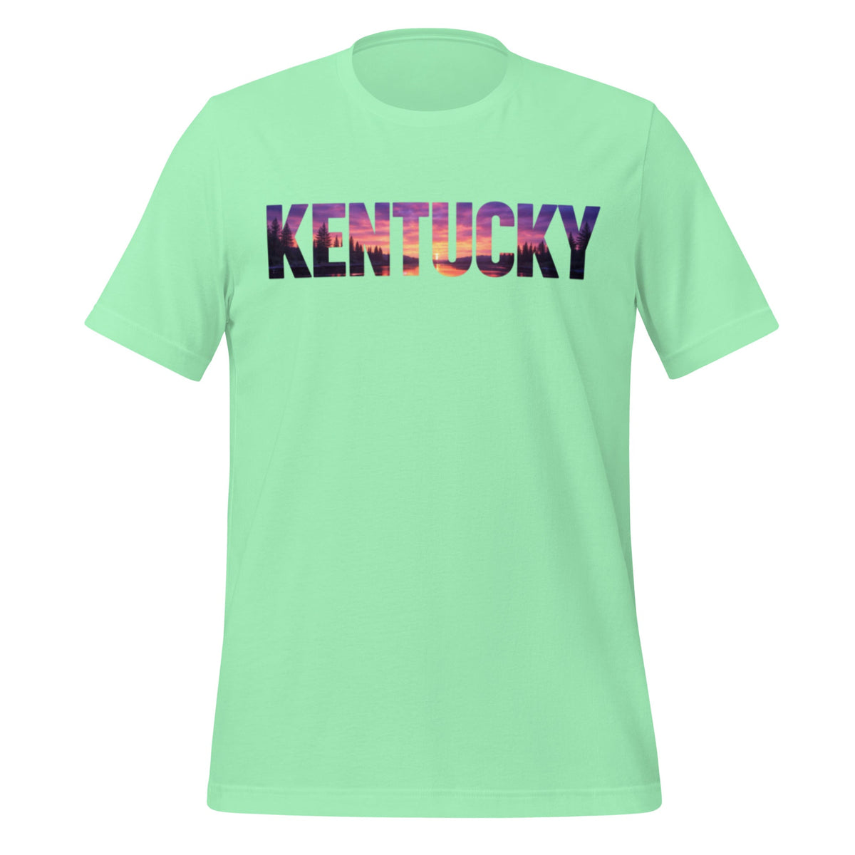Kentucky Sunset T-Shirt | Silhouette Design | Classic Cotton - Bluegrass Elite Apparel LLC
