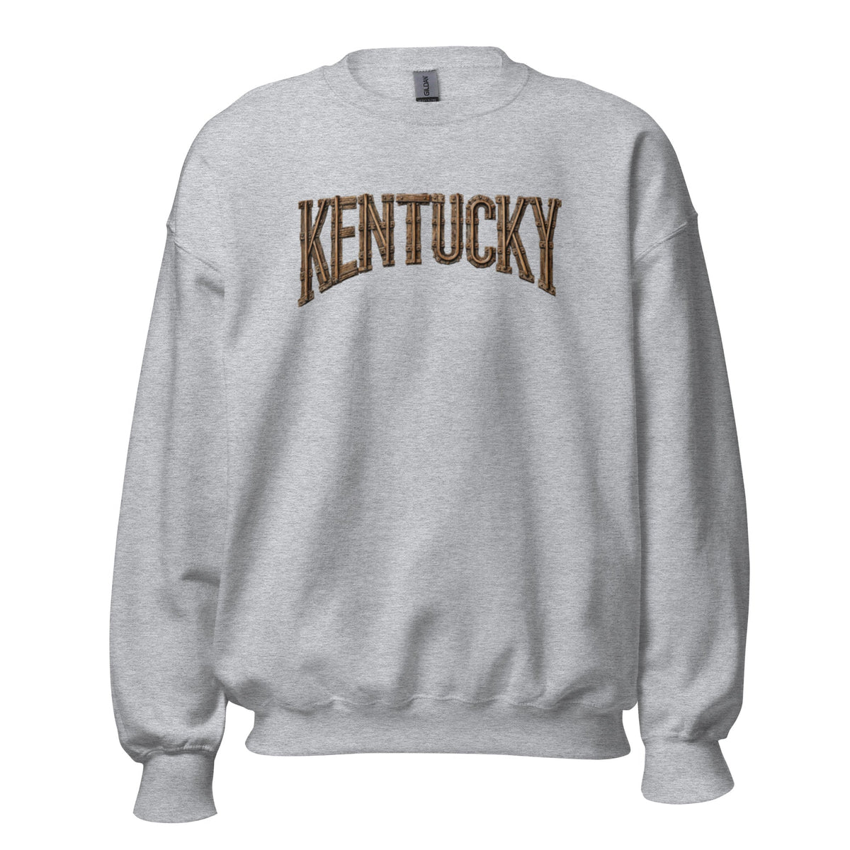Kentucky Sweatshirt | Rustic Railroad Lettering | Vintage Warmth - Bluegrass Elite Apparel LLC