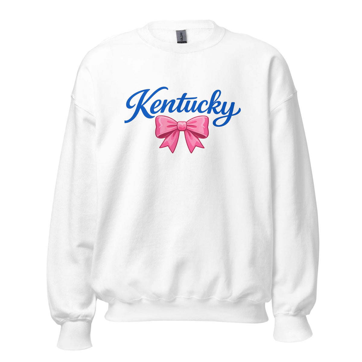 Kentucky Sweatshirt | Script & Bow Design | Cozy Unisex Fit - Bluegrass Elite Apparel LLC