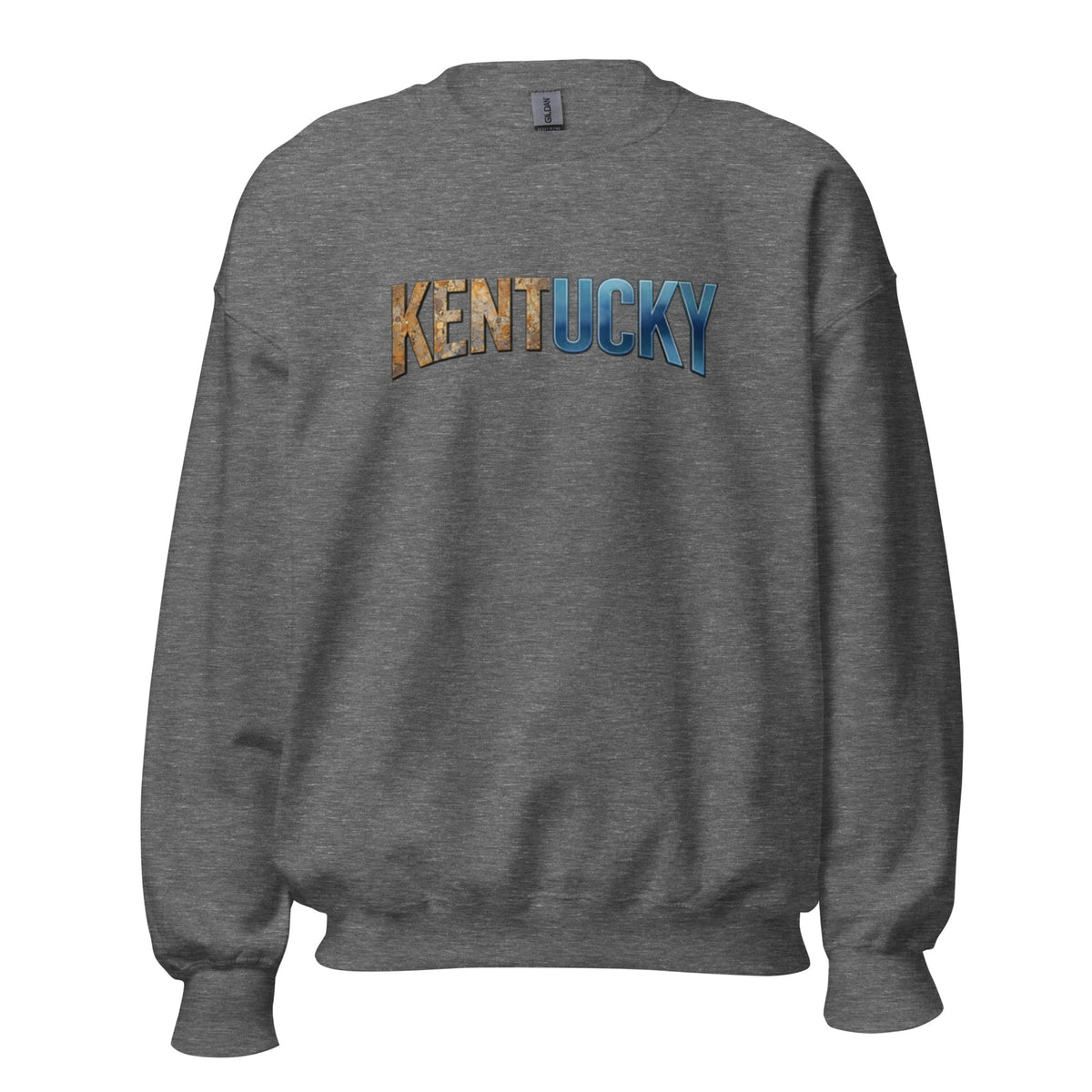 Kentucky Sweatshirt | Split Texture Typography Design | Unisex - Bluegrass Elite Apparel LLC