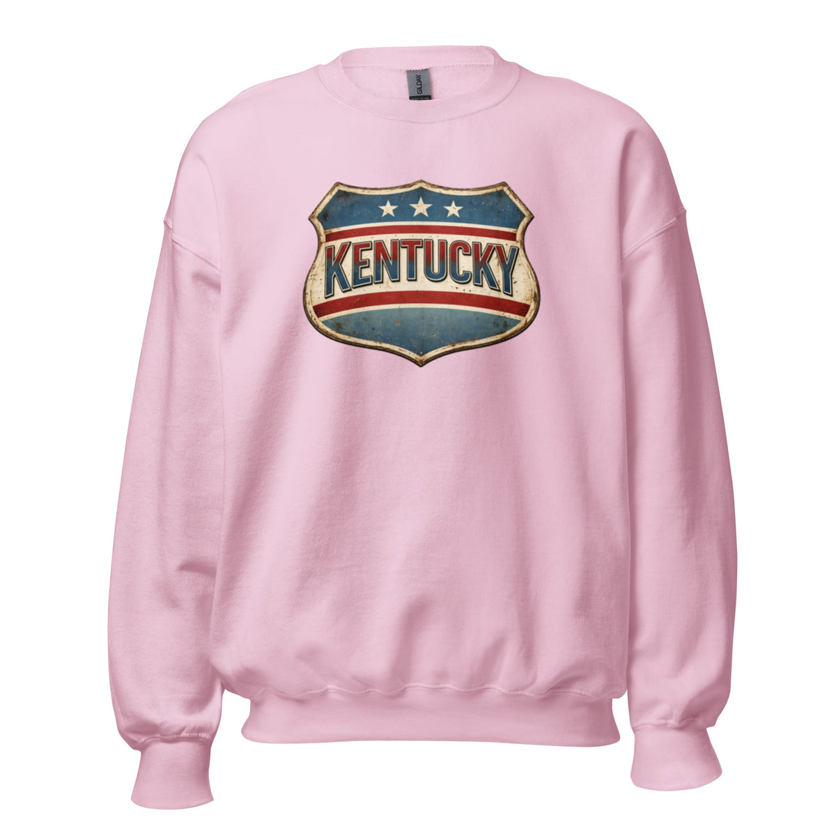 Kentucky Sweatshirt | Vintage Americana Crest | Cozy Fleece - Bluegrass Elite Apparel LLC