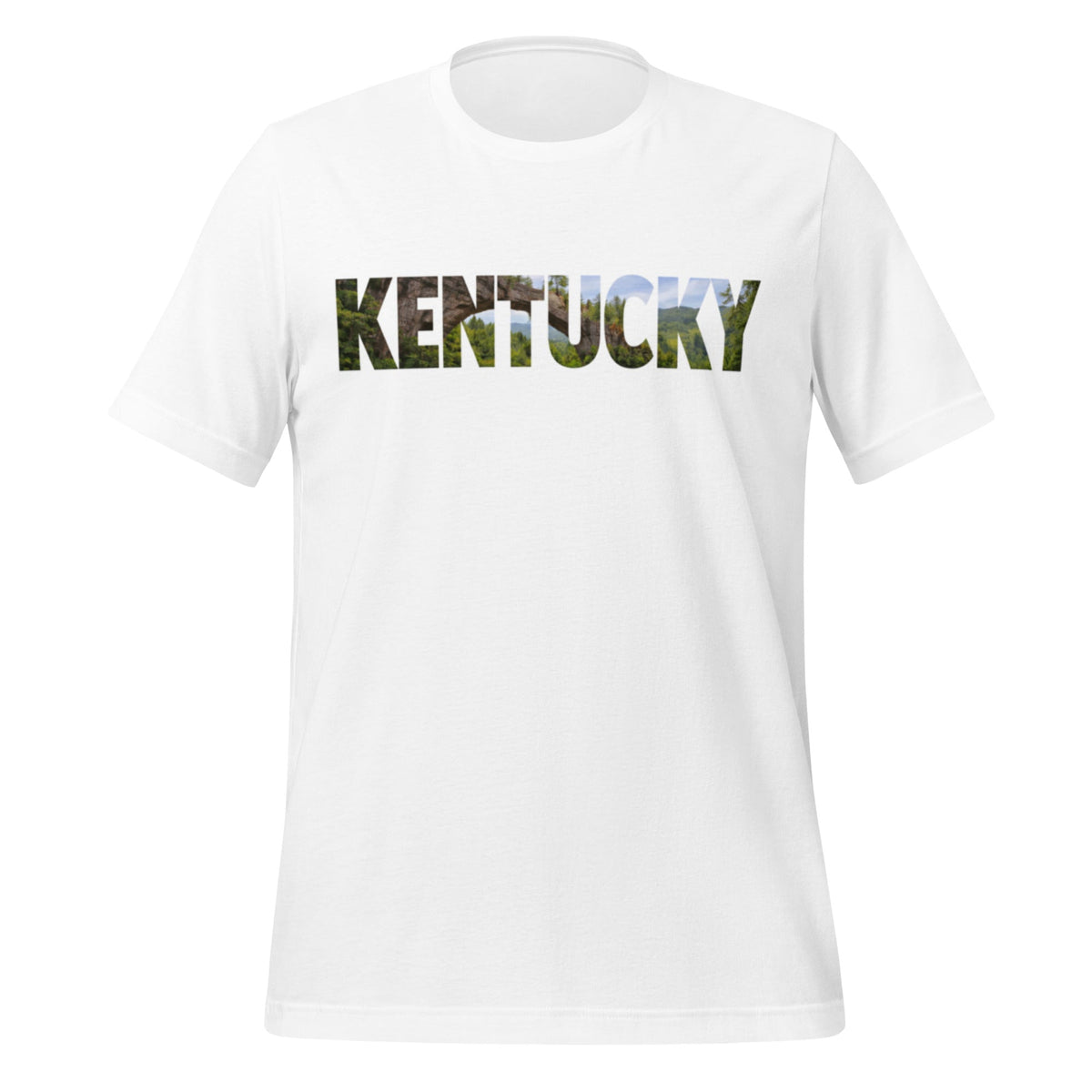 Kentucky T-Shirt | Red River Gorge Nature Typography | Classic - Bluegrass Elite Apparel LLC
