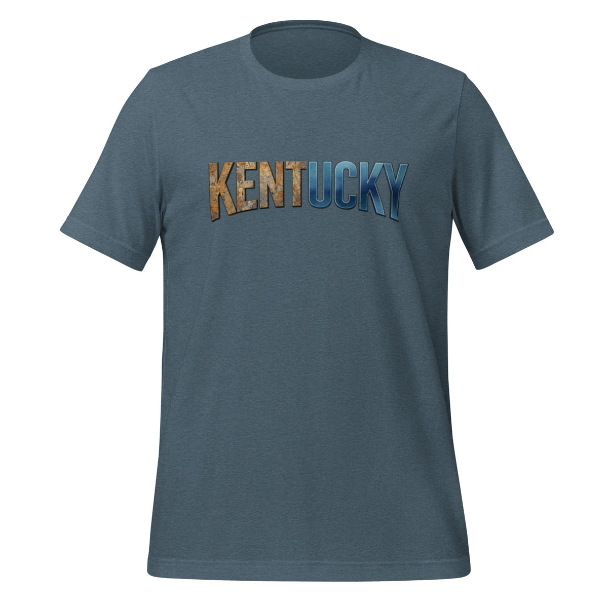 Kentucky T-Shirt | Split Texture Typography Design | Classic - Bluegrass Elite Apparel LLC