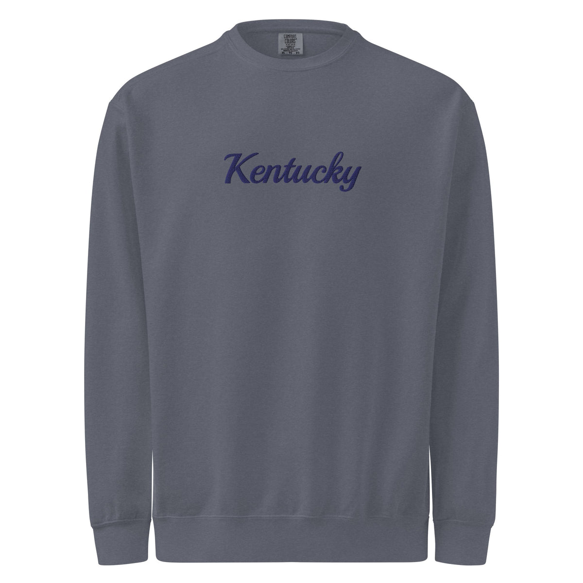 Kentucky Unisex Garment - Dyed Sweatshirt | Vintage Soft Heavyweight Fleece - Bluegrass Elite Apparel LLC