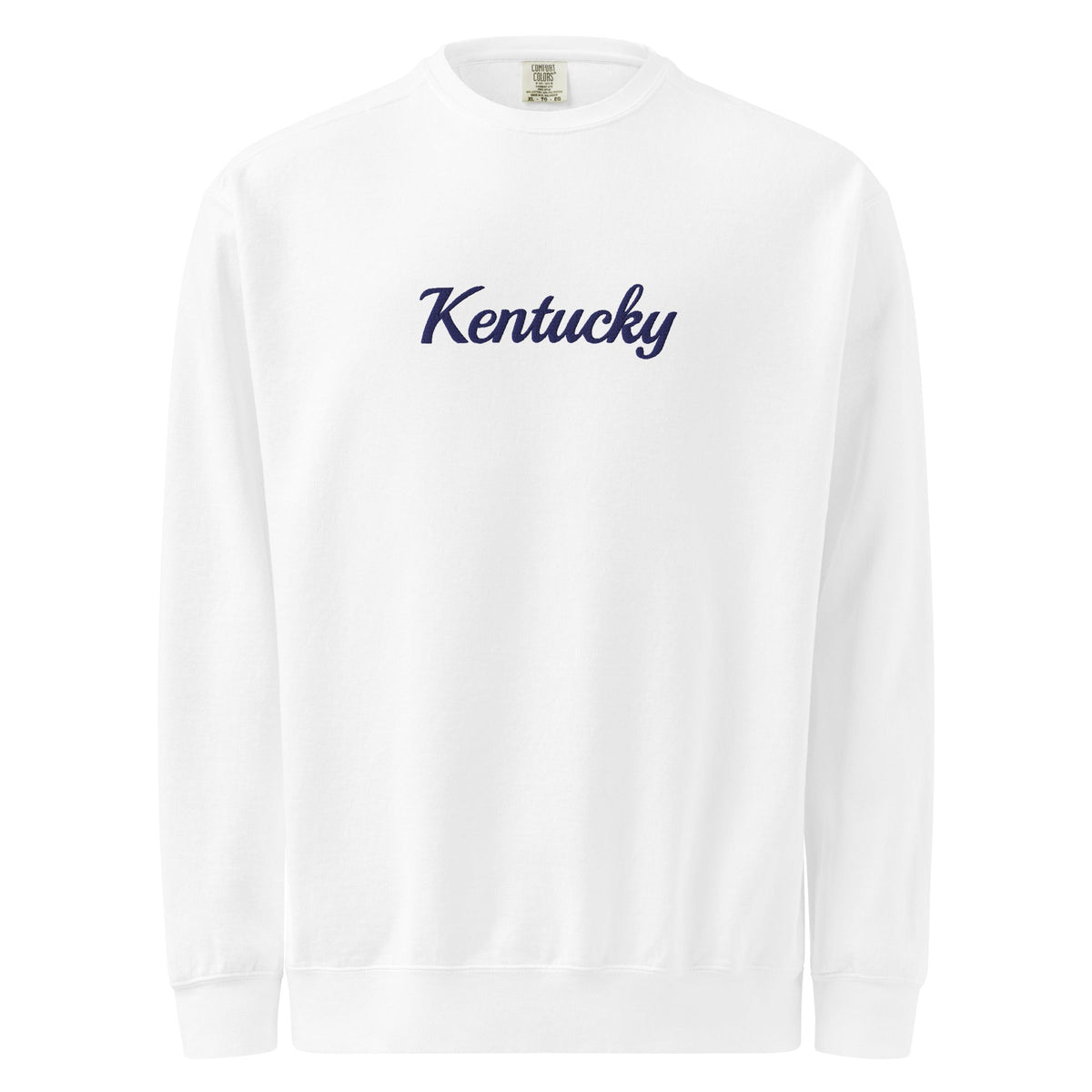 Kentucky Unisex Garment - Dyed Sweatshirt | Vintage Soft Heavyweight Fleece - Bluegrass Elite Apparel LLC