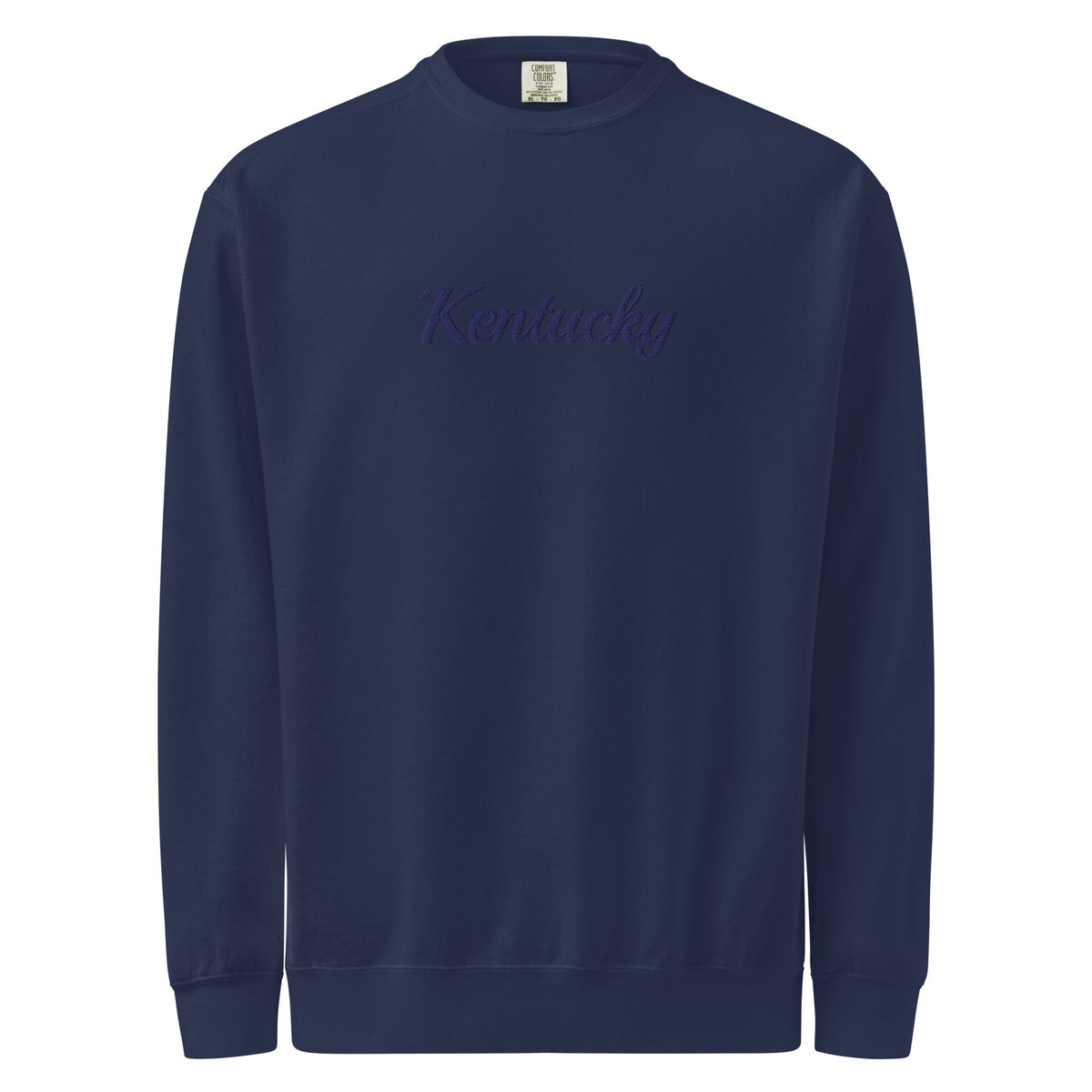 Kentucky Unisex Garment - Dyed Sweatshirt | Vintage Soft Heavyweight Fleece - Bluegrass Elite Apparel LLC