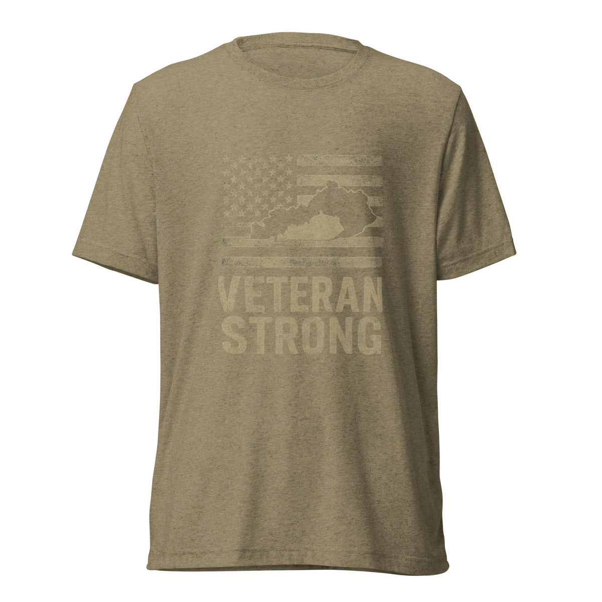 Kentucky Veteran Strong Tee | Military Pride & Bluegrass Heritage Shirt - Bluegrass Elite Apparel LLC