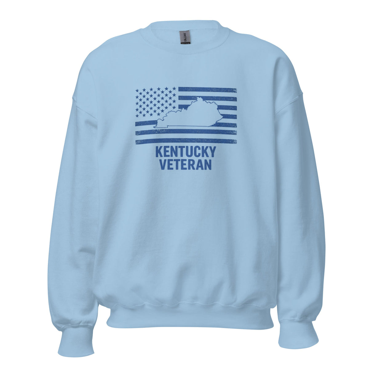 Kentucky Veteran Sweatshirt | State Flag Design | Unisex Fleece - Bluegrass Elite Apparel LLC
