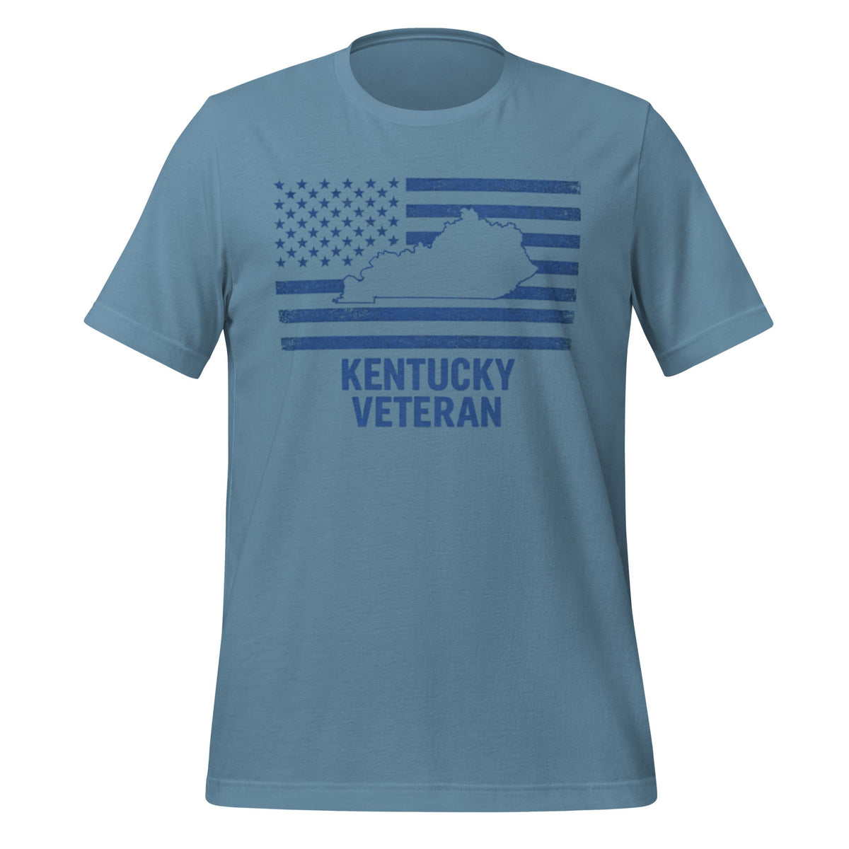 Kentucky Veteran T-Shirt | State Flag Design | Classic Cotton - Bluegrass Elite Apparel LLC