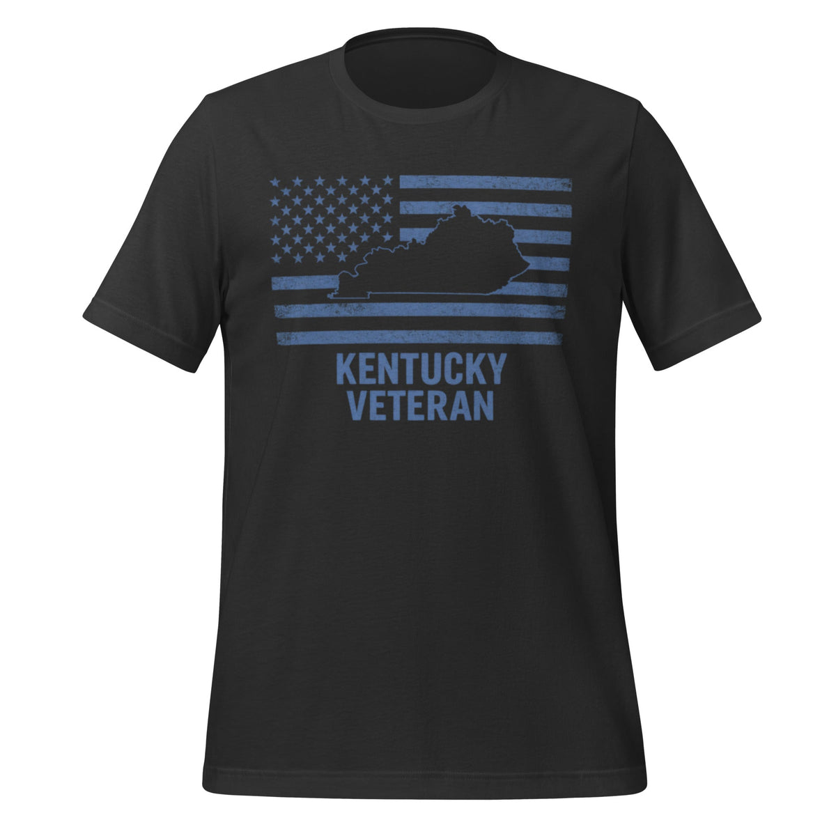 Kentucky Veteran T-Shirt | State Flag Design | Classic Cotton - Bluegrass Elite Apparel LLC