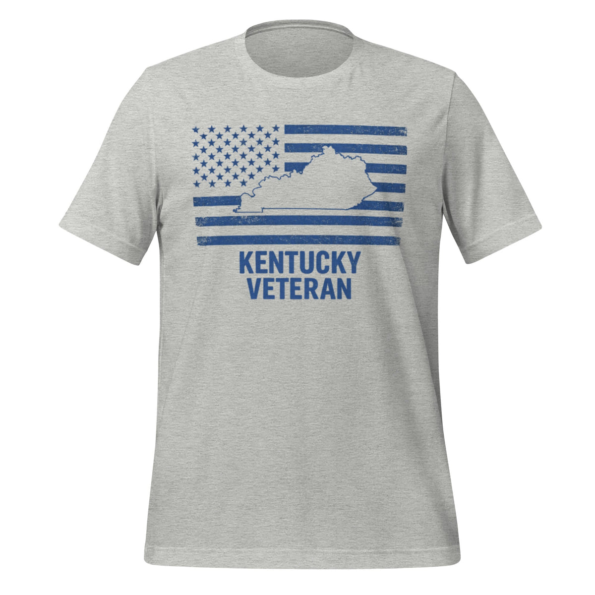 Kentucky Veteran T-Shirt | State Flag Design | Classic Cotton - Bluegrass Elite Apparel LLC