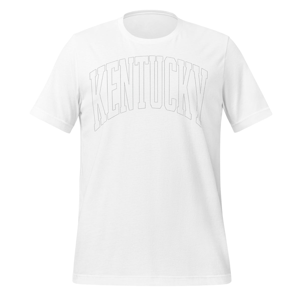 Kentucky White Arch Classic Tee - Bluegrass Elite Apparel LLC
