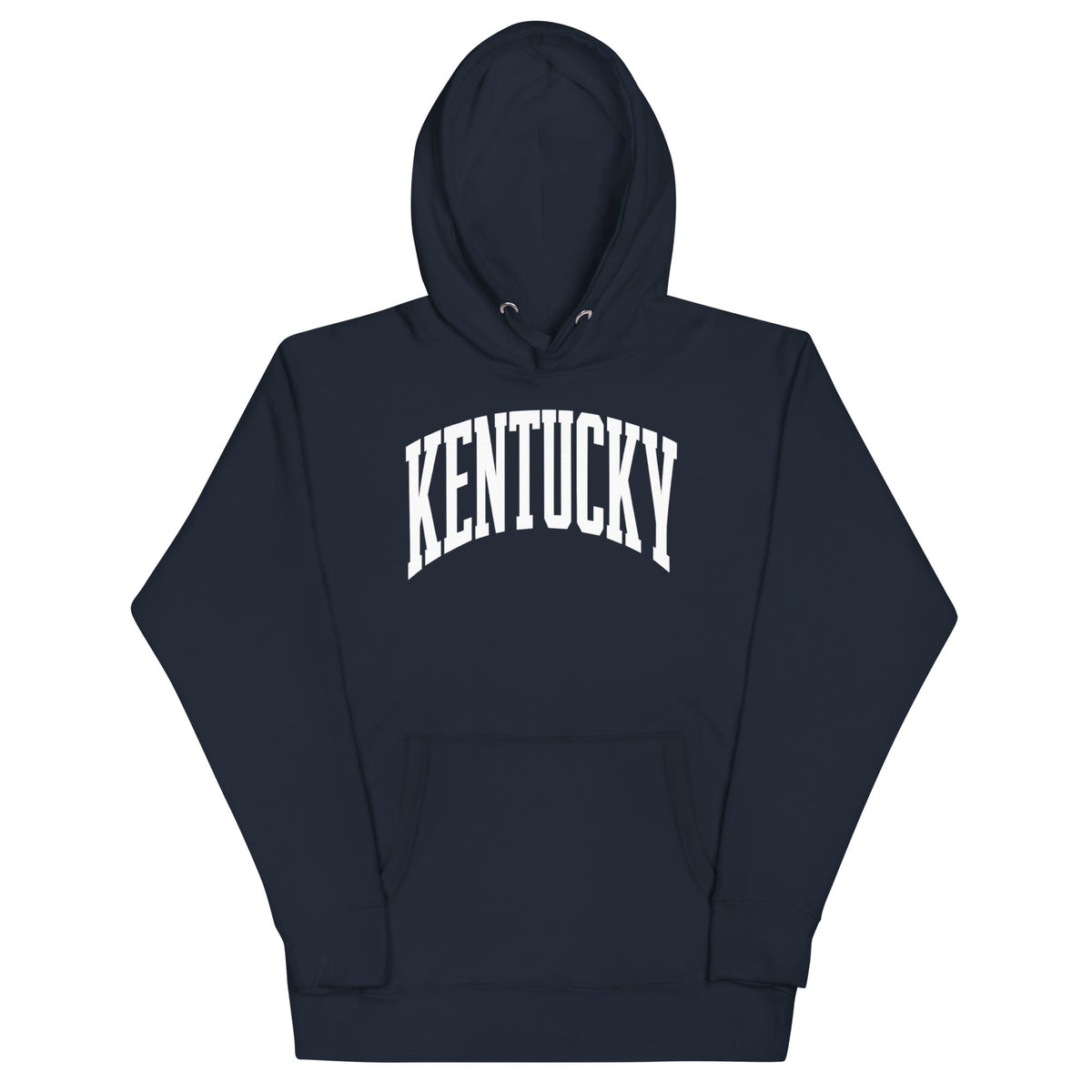 Kentucky White Arch Hoodie | Vintage Athletic Design - Bluegrass Elite Apparel LLC
