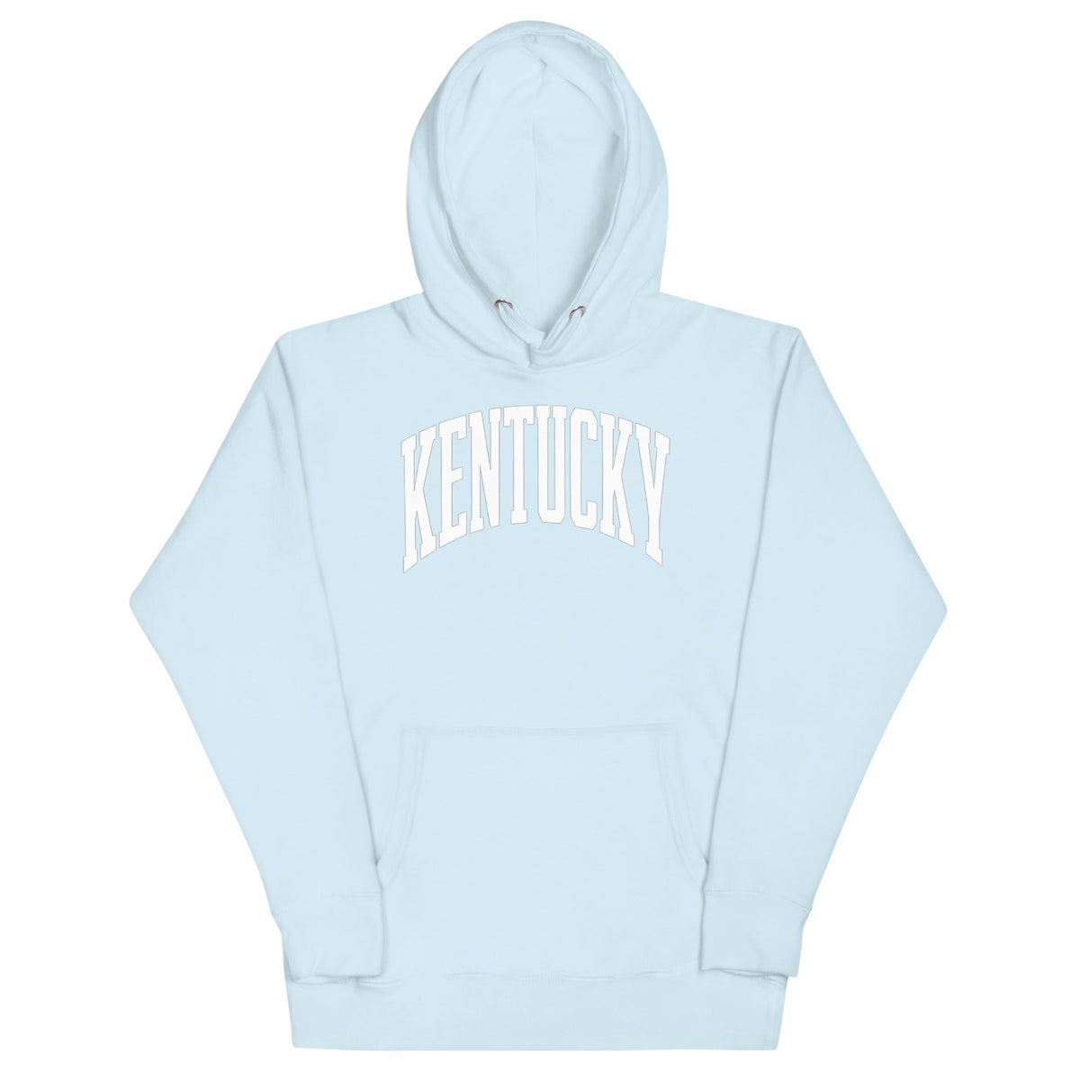 Kentucky White Arch Hoodie | Vintage Athletic Design - Bluegrass Elite Apparel LLC