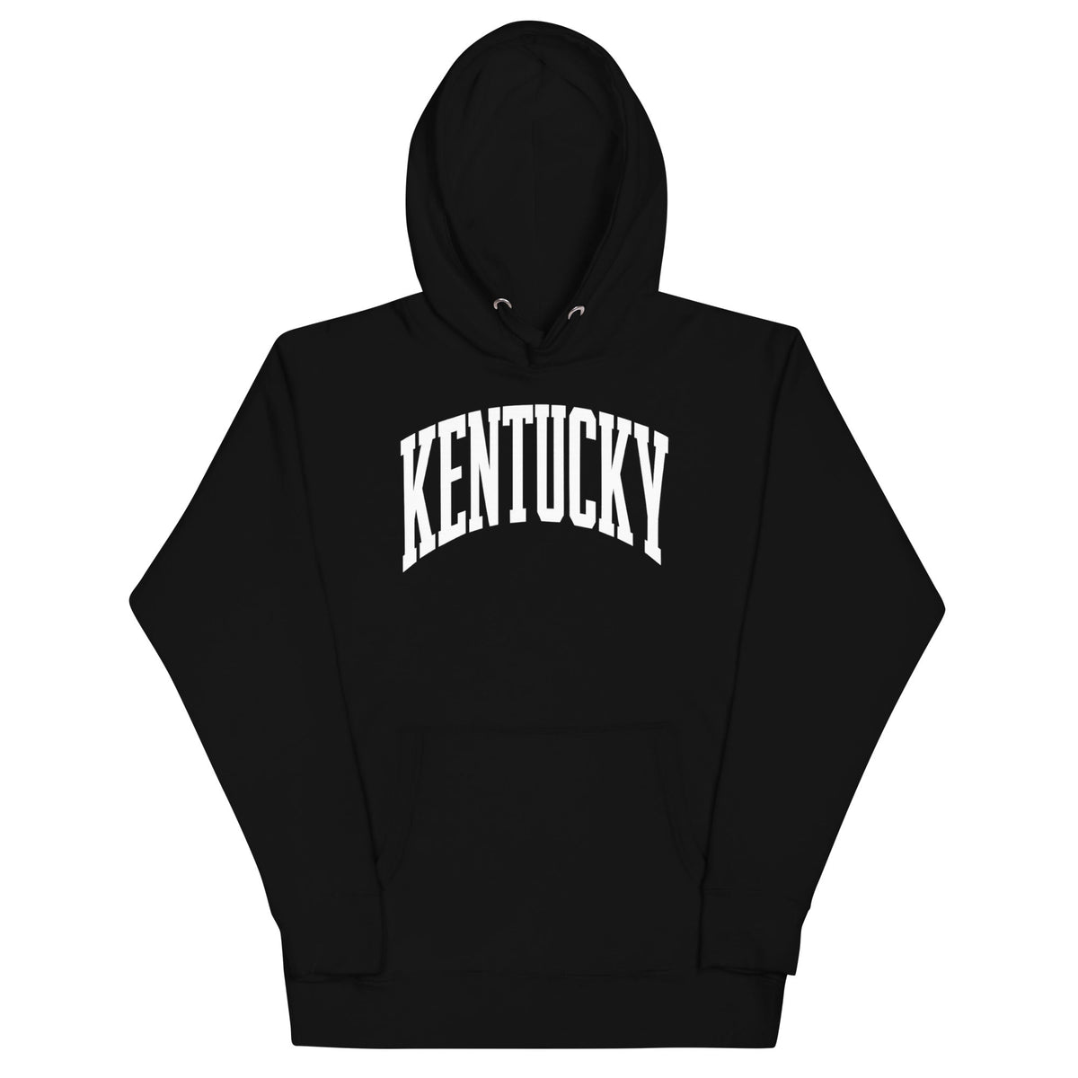 Kentucky White Arch Hoodie | Vintage Athletic Design - Bluegrass Elite Apparel LLC