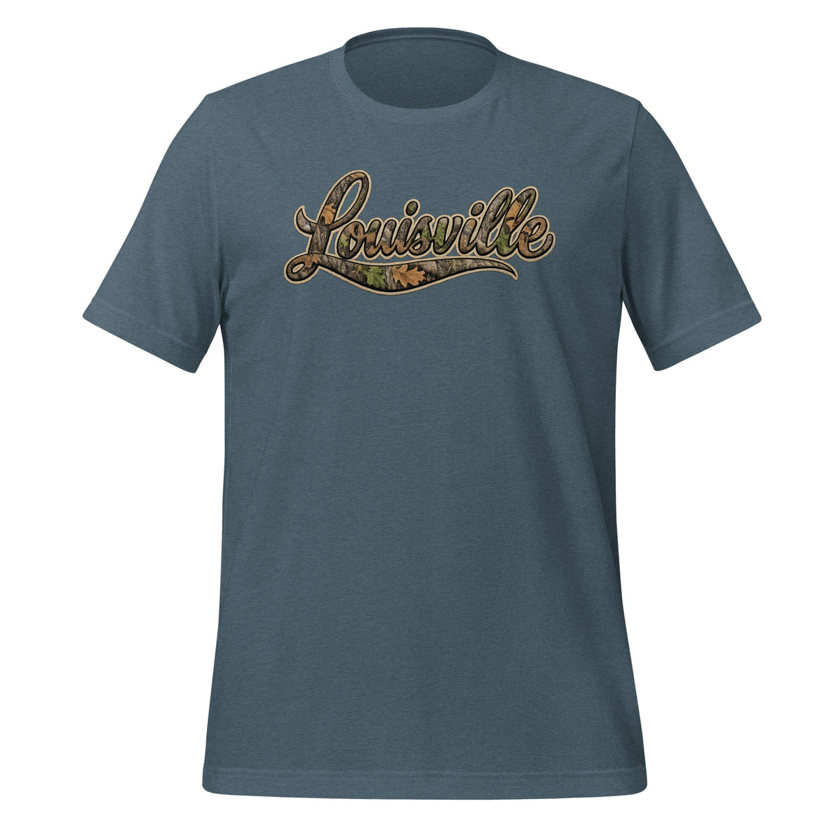 Louisville Script T-Shirt | Mossy Oak Style | Classic Cotton - Bluegrass Elite Apparel LLC
