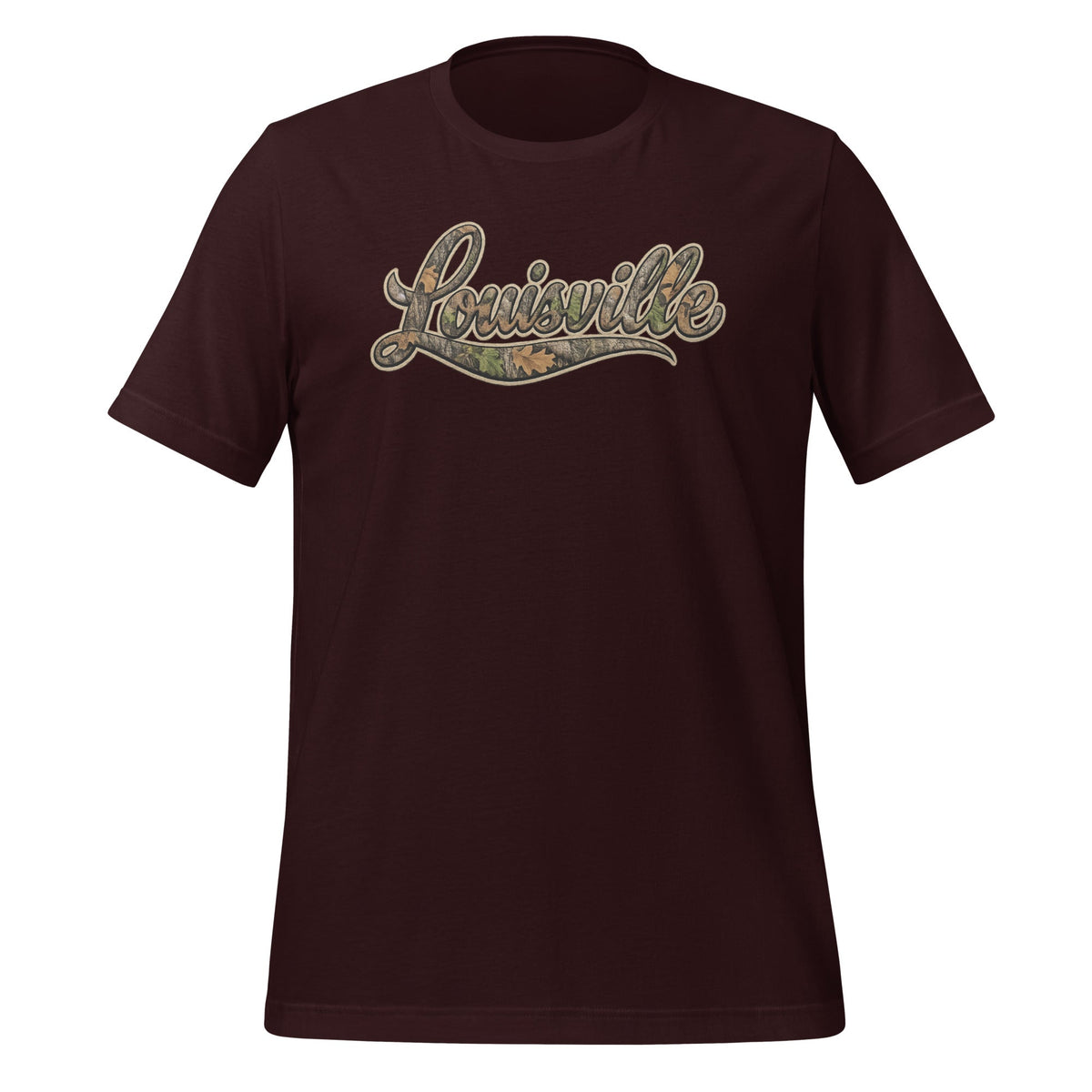 Louisville Script T-Shirt | Mossy Oak Style | Classic Cotton - Bluegrass Elite Apparel LLC