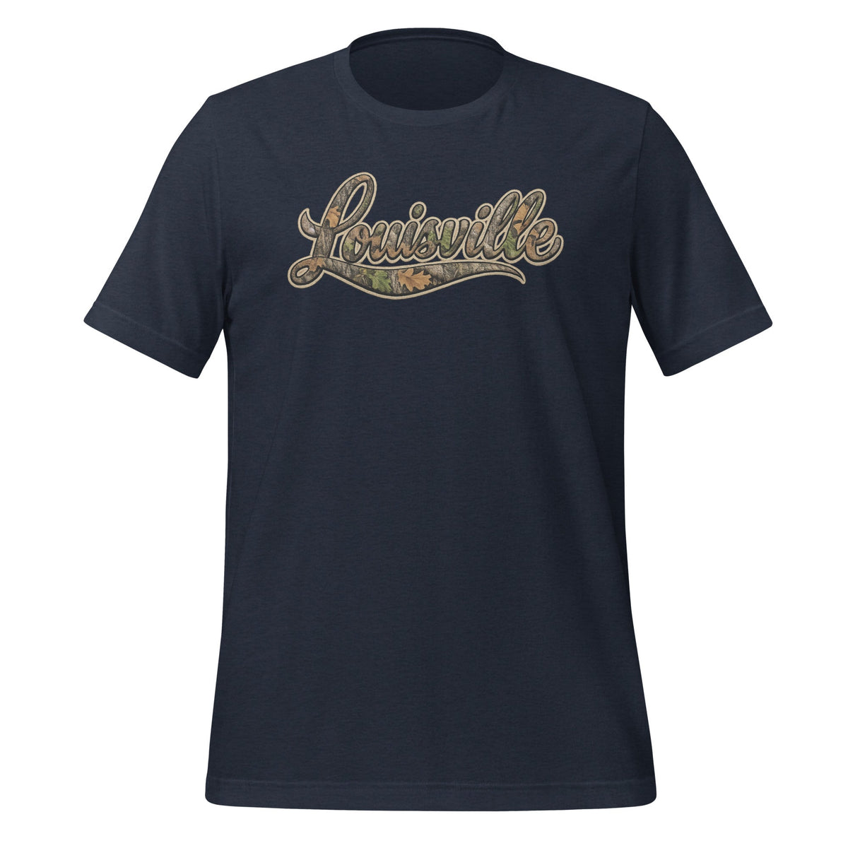 Louisville Script T-Shirt | Mossy Oak Style | Classic Cotton - Bluegrass Elite Apparel LLC