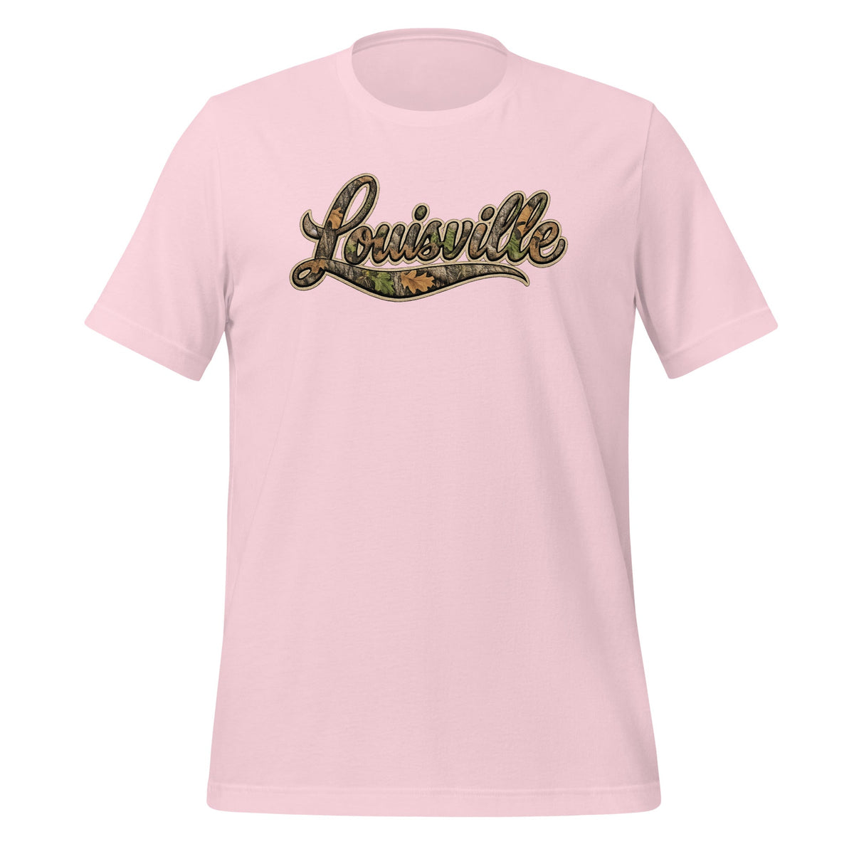 Louisville Script T-Shirt | Mossy Oak Style | Classic Cotton - Bluegrass Elite Apparel LLC