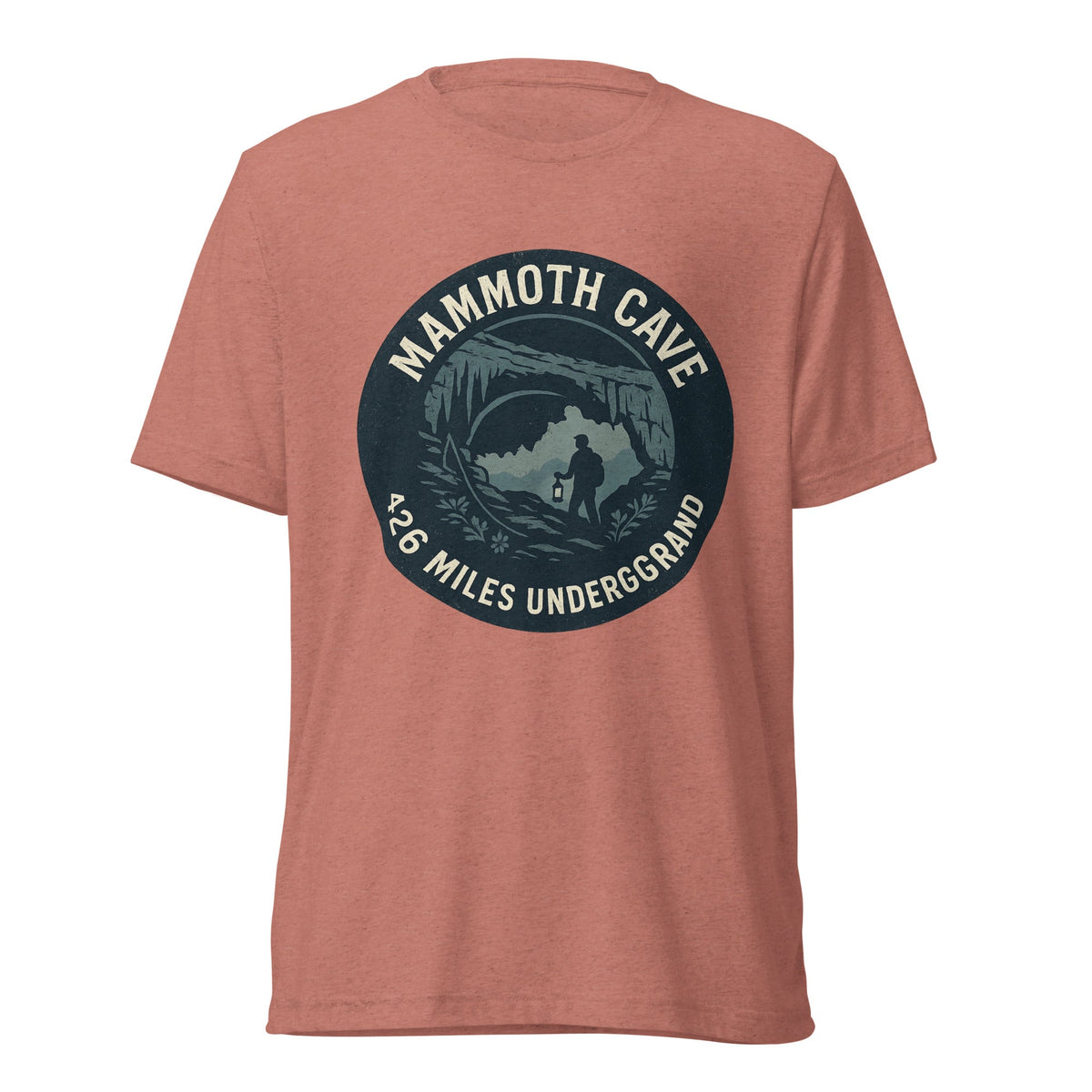 Mammoth Cave “426 Miles Underground” T-Shirt | Kentucky National Park Caving Tee - Bluegrass Elite Apparel LLC