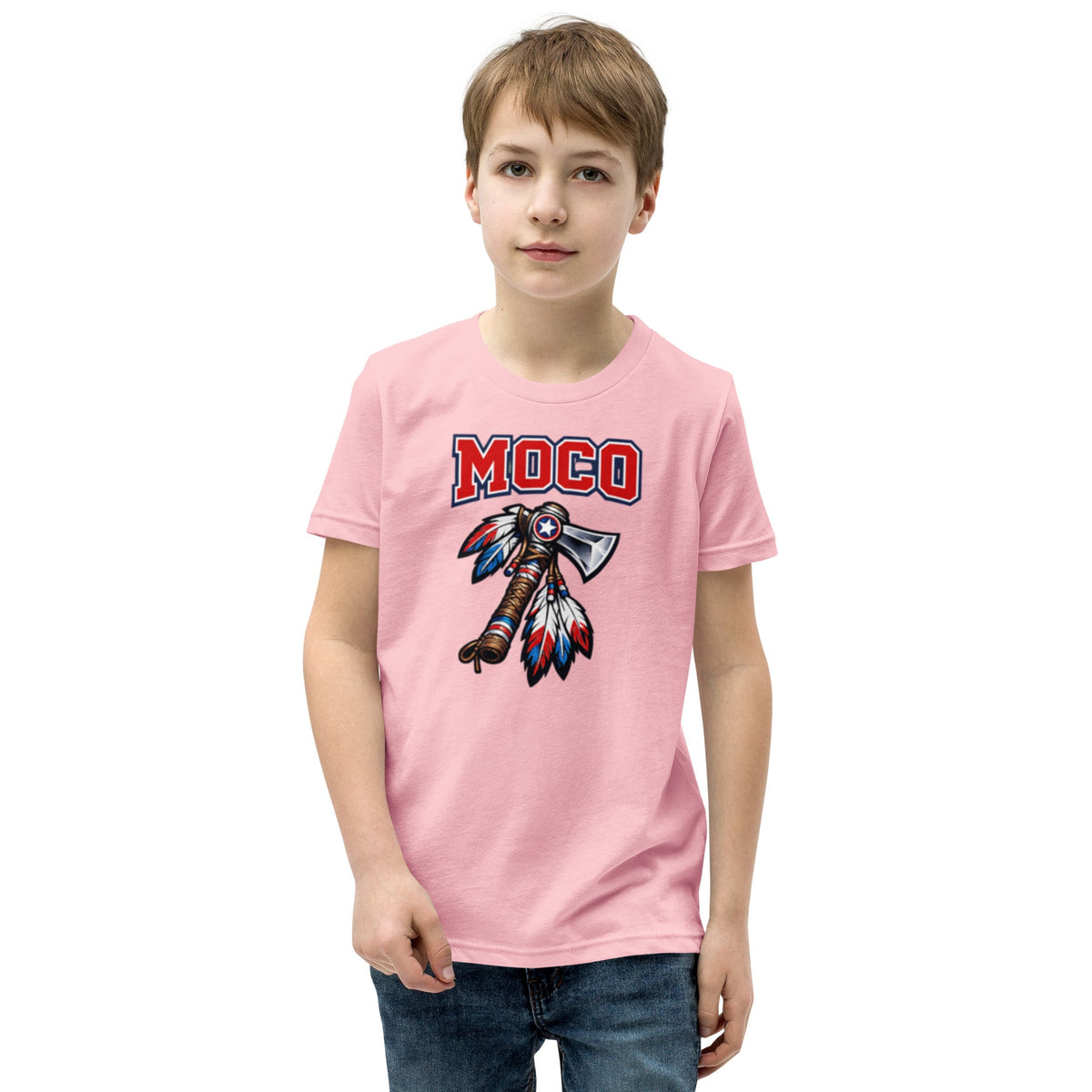 MOCO Axe Feather Youth Tee - Bluegrass Elite Apparel LLC