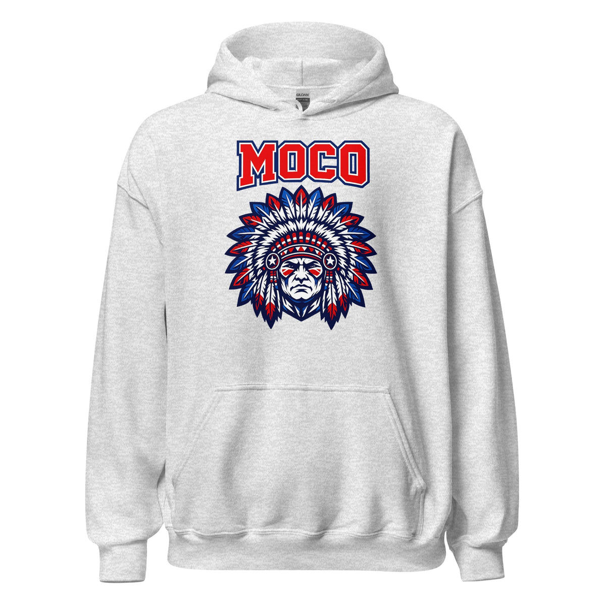 MOCO Patriotic Heritage Graphic Hoodie | Vintage Block Design - Bluegrass Elite Apparel LLC